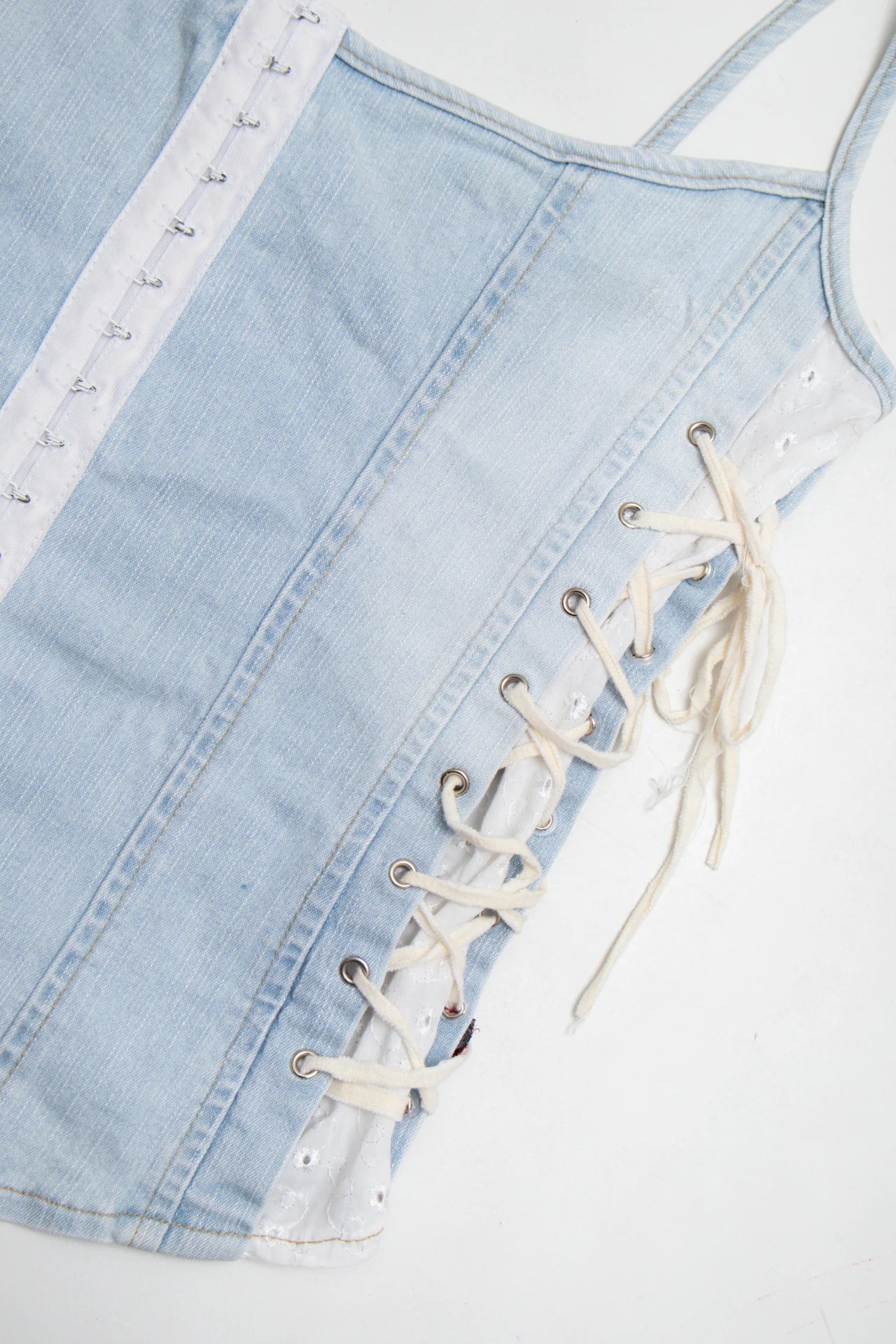 Corset Top Blue | c. 167 | Size 10