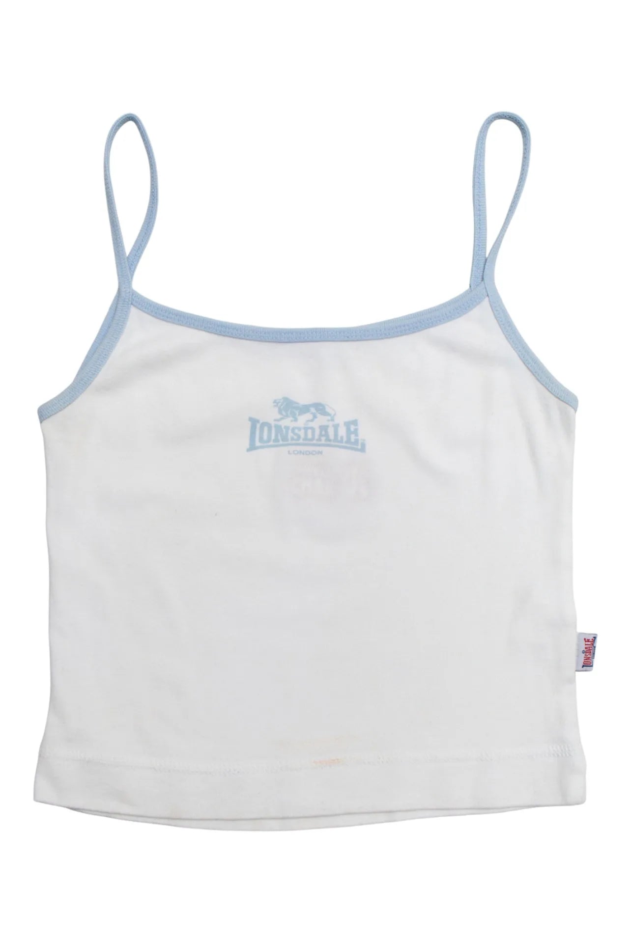 Lonsdale Cami Top White | c. 167 | Size 8