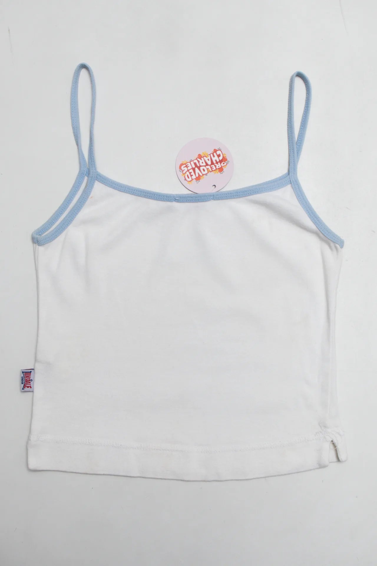 Lonsdale Cami Top White | c. 167 | Size 8