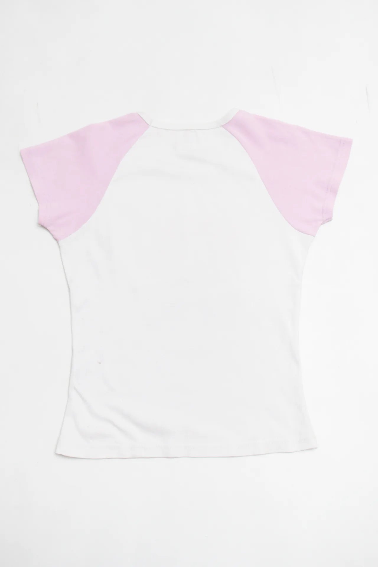 Jennyfer Raglan Cap Sleeve T-shirt White | c. 167 | Size 8