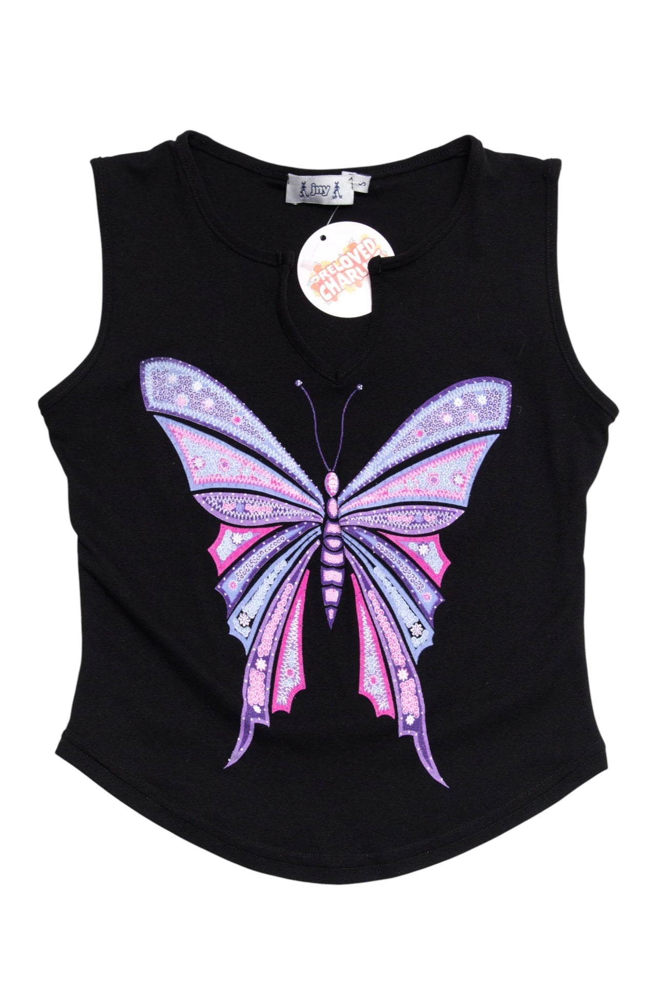 Jny Tank Top Black | c. 167 | Size 8