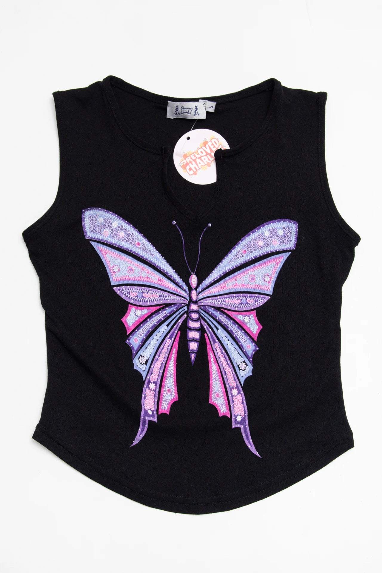 Jny Tank Top Black | c. 167 | Size 8