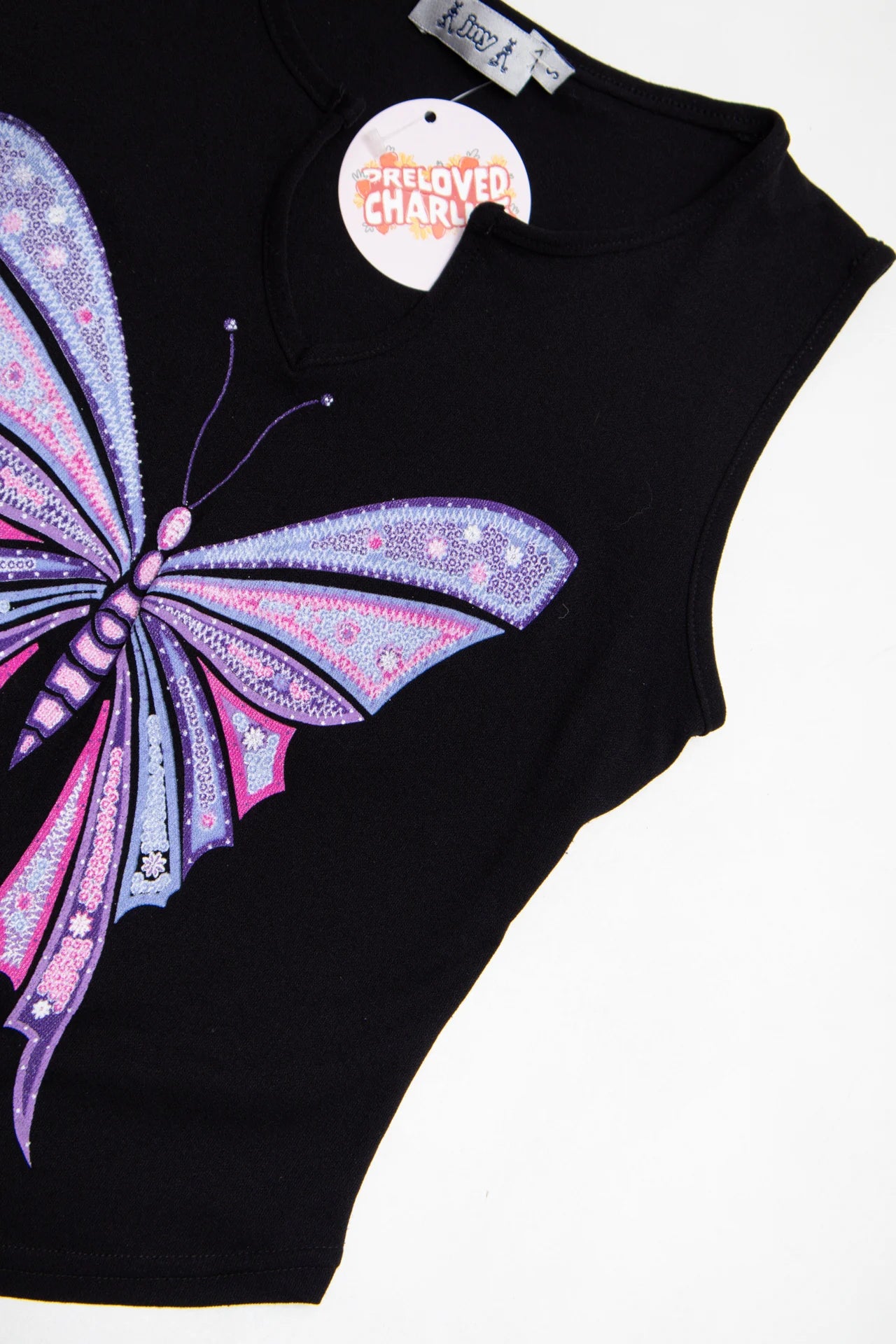 Jny Tank Top Black | c. 167 | Size 8