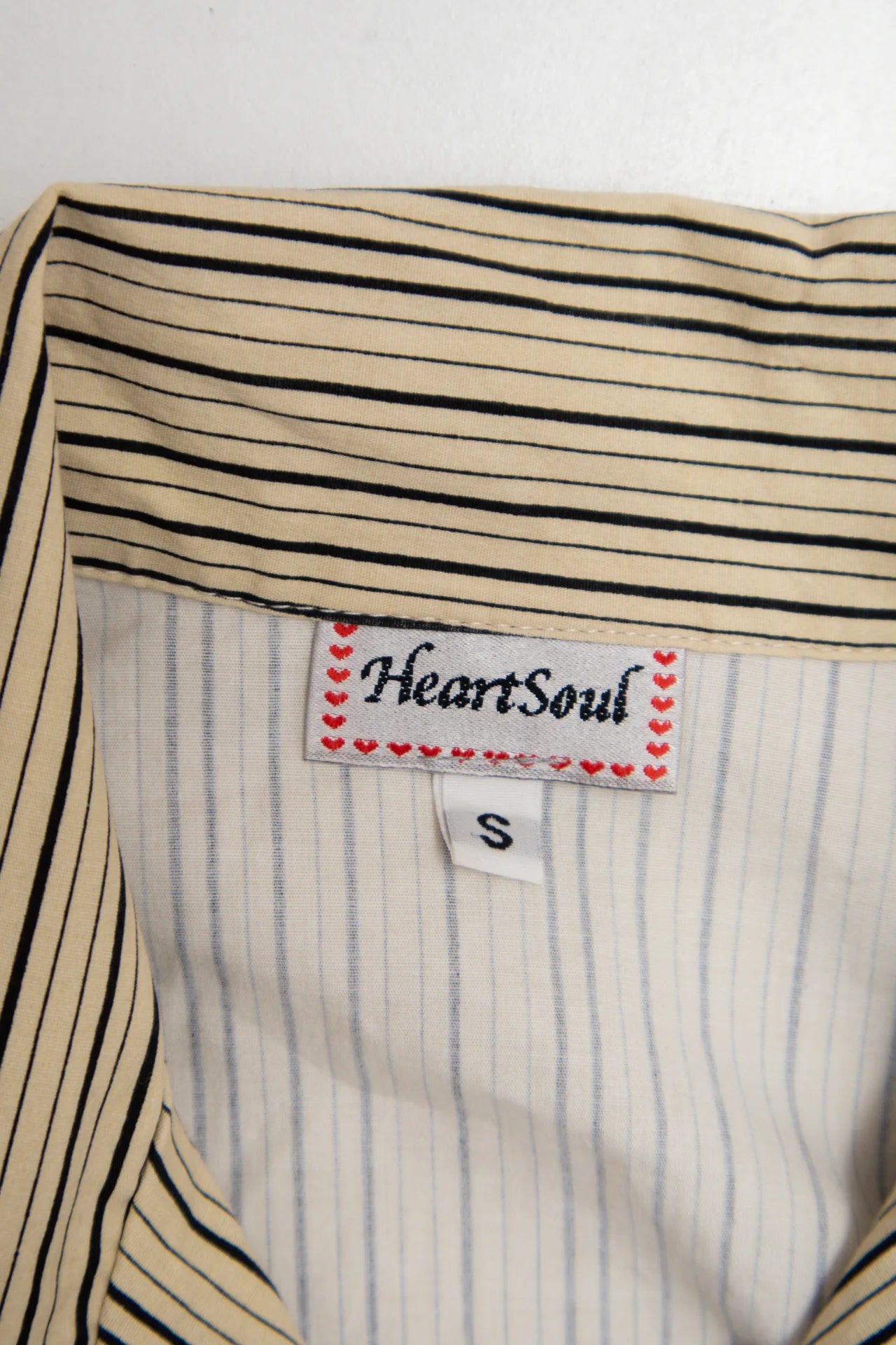 Heartsoul Long Sleeve Blouse Beige | c. 167 | Size 10