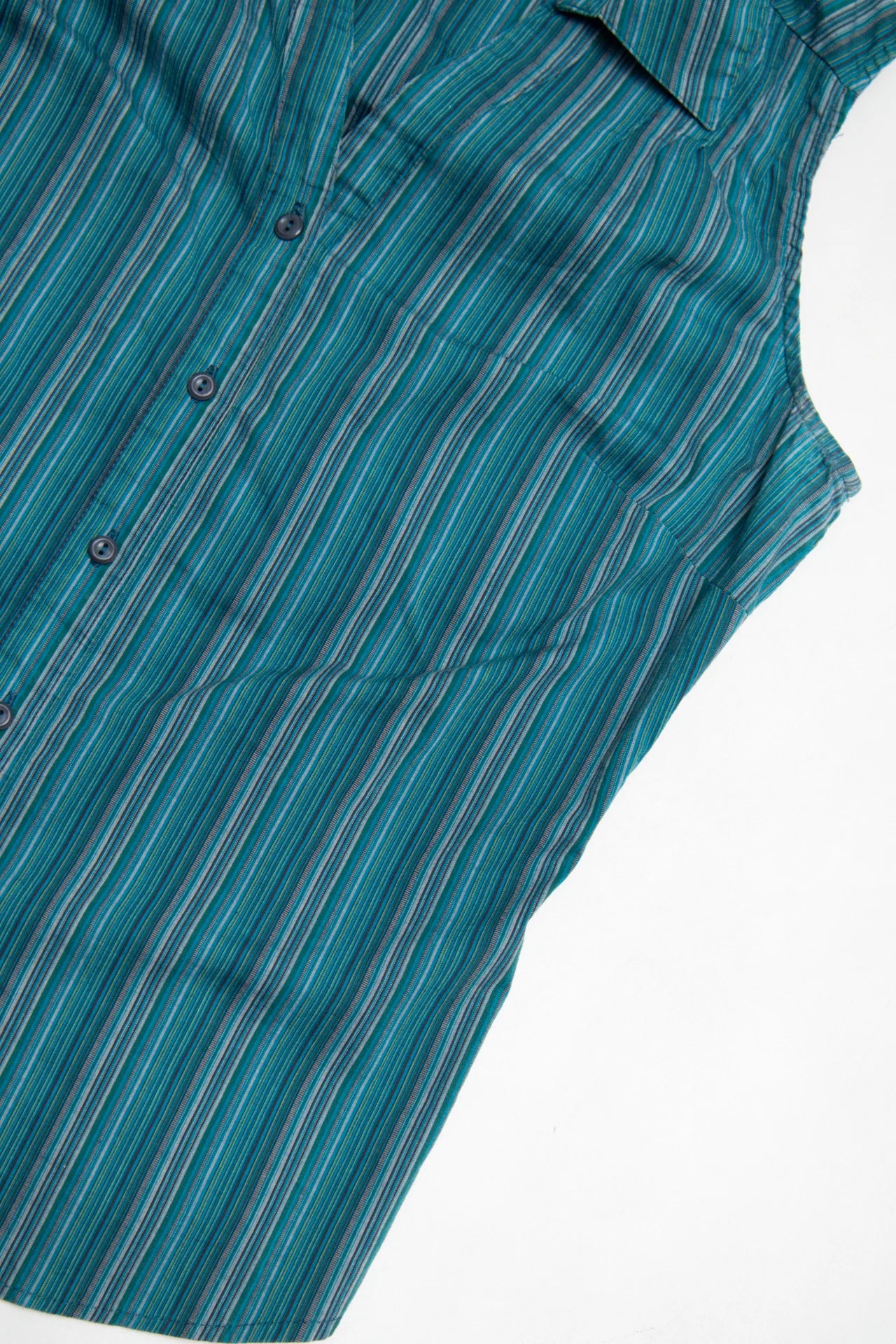 St. John's Bay Sleeveless Blouse Green | c. 167 | Size 10