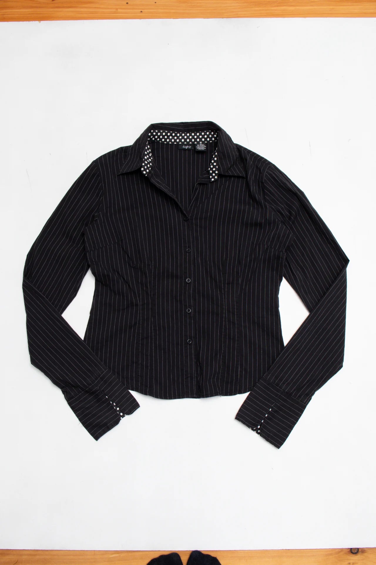 Daytrip Long Sleeve Shirt Black | c. 167 | Size 10