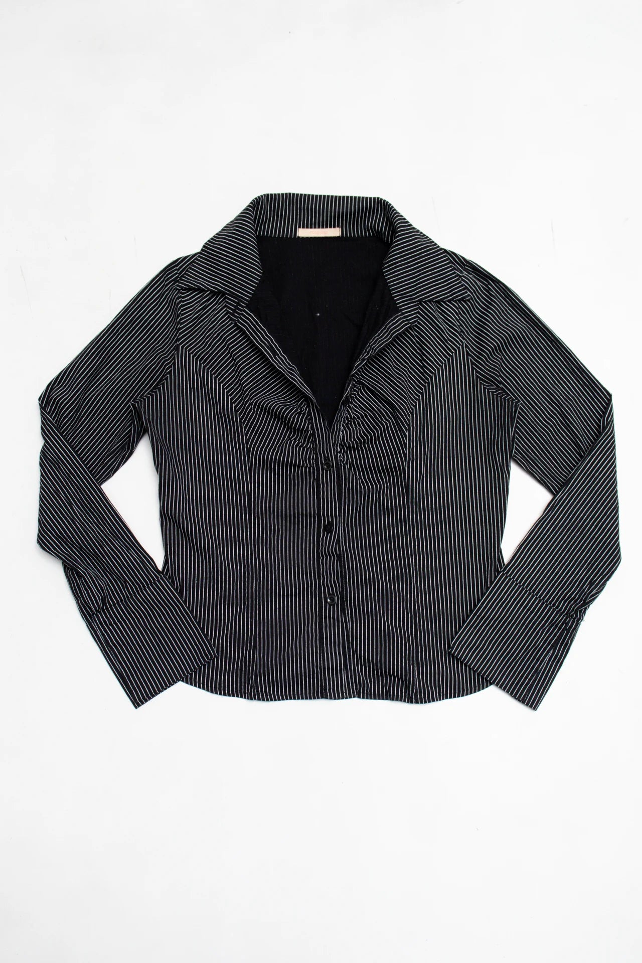 Forever 21 Long Sleeve Shirt Black | c. 167 | Size 10