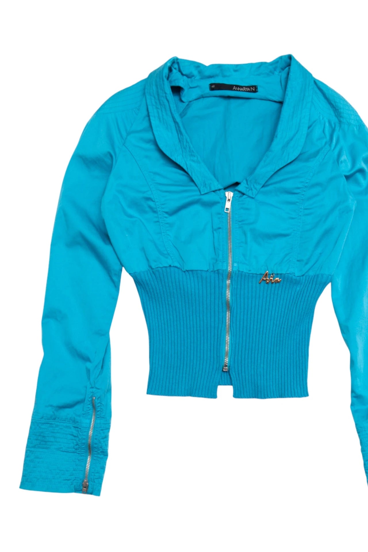 Annarita N Jacket Blue | c. 167 | Size 8