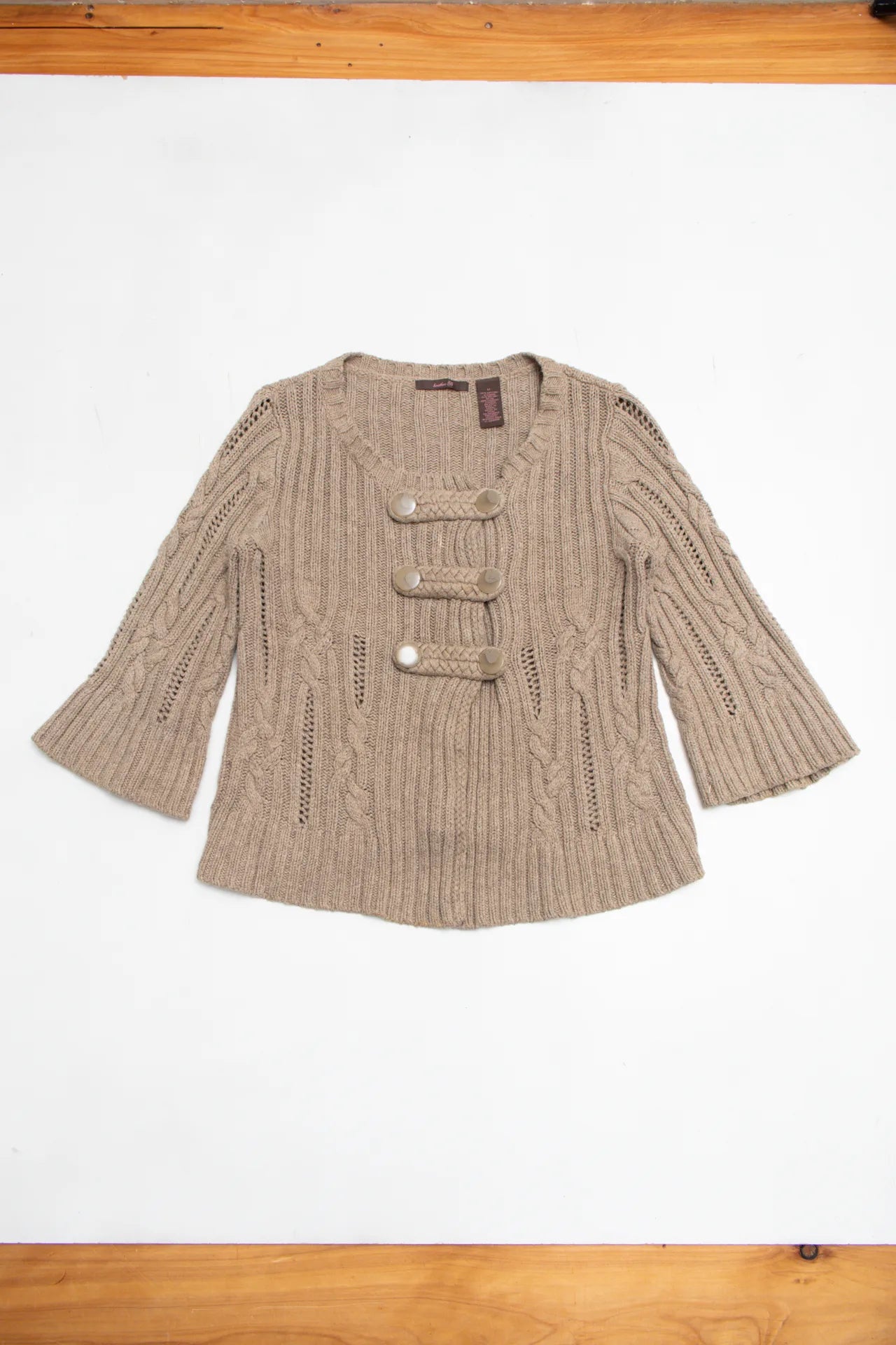 Heather B Sweater Beige | c. 167 | Size 10