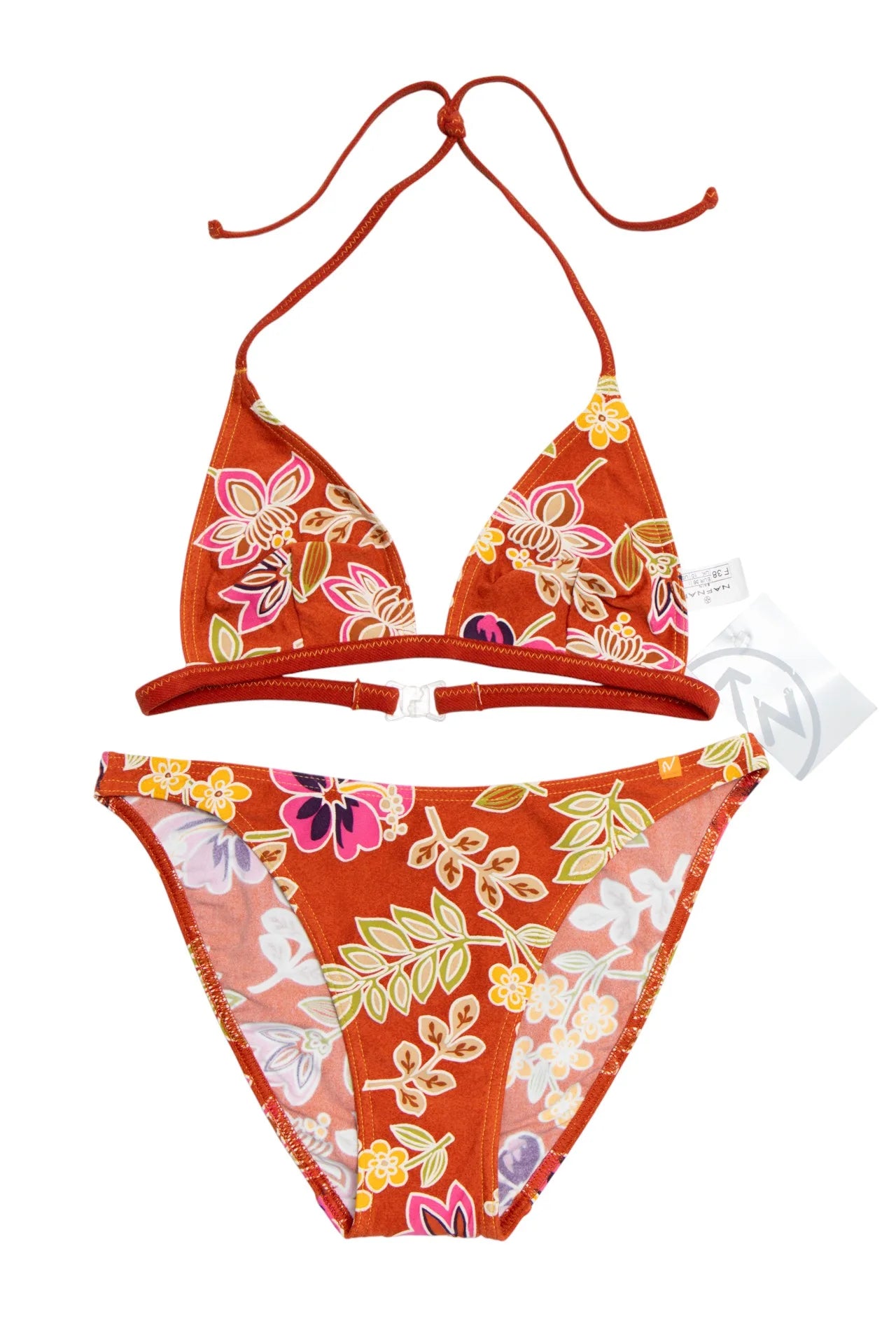 Naf Naf Bikini Set Orange | c. 167 | Size 10