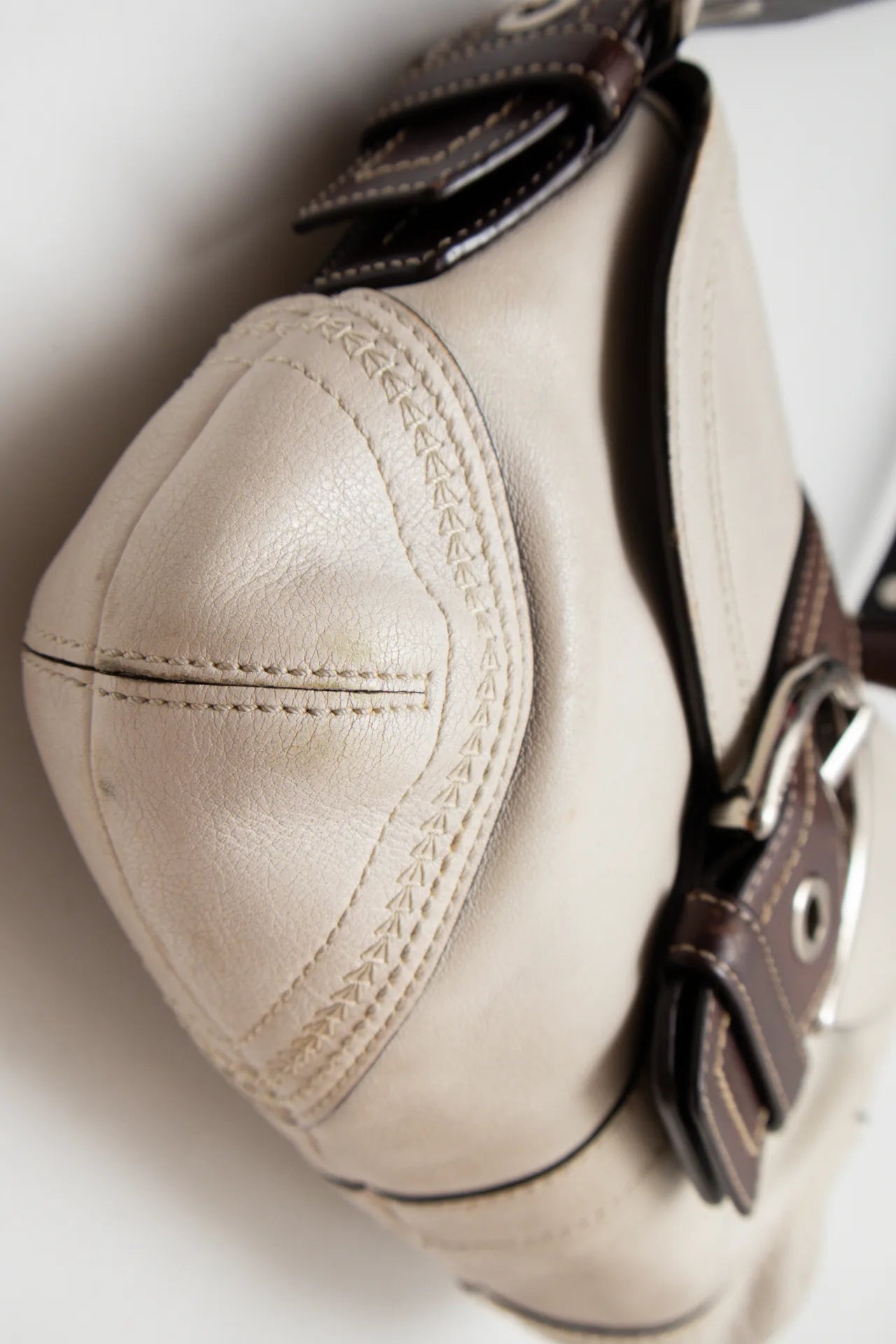 Coach Handbag White Soho | c. 167 | Size