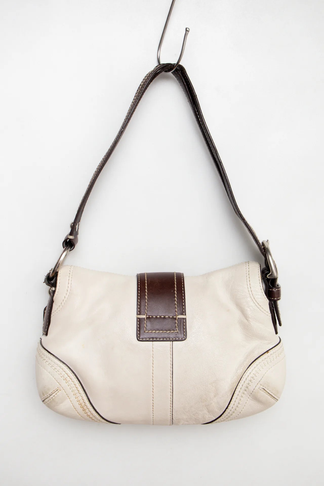 Coach Handbag White Soho | c. 167 | Size