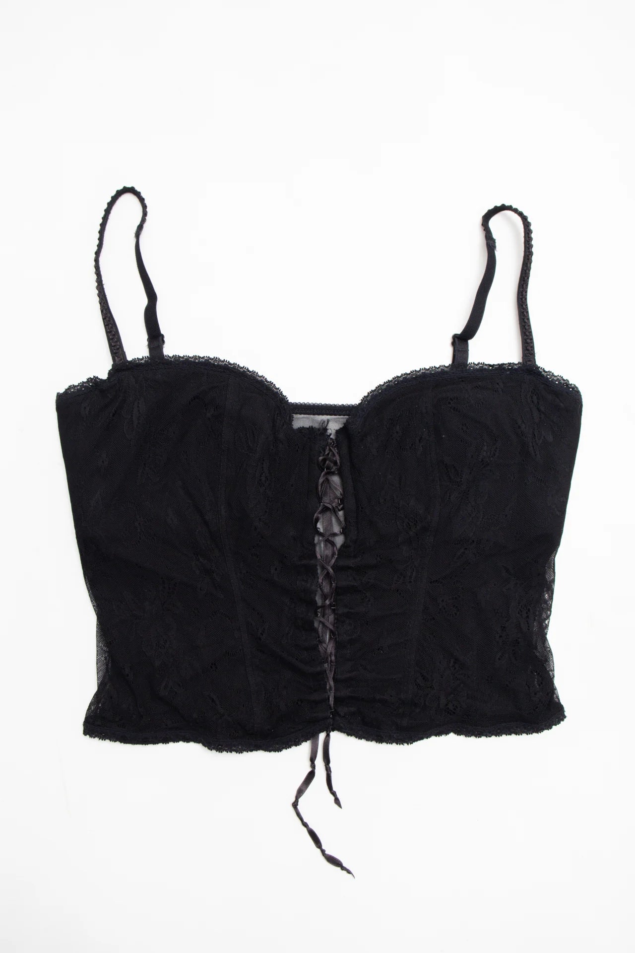Cegil Bustier Top Black | c. 167 | Size 14 / 16B Bra
