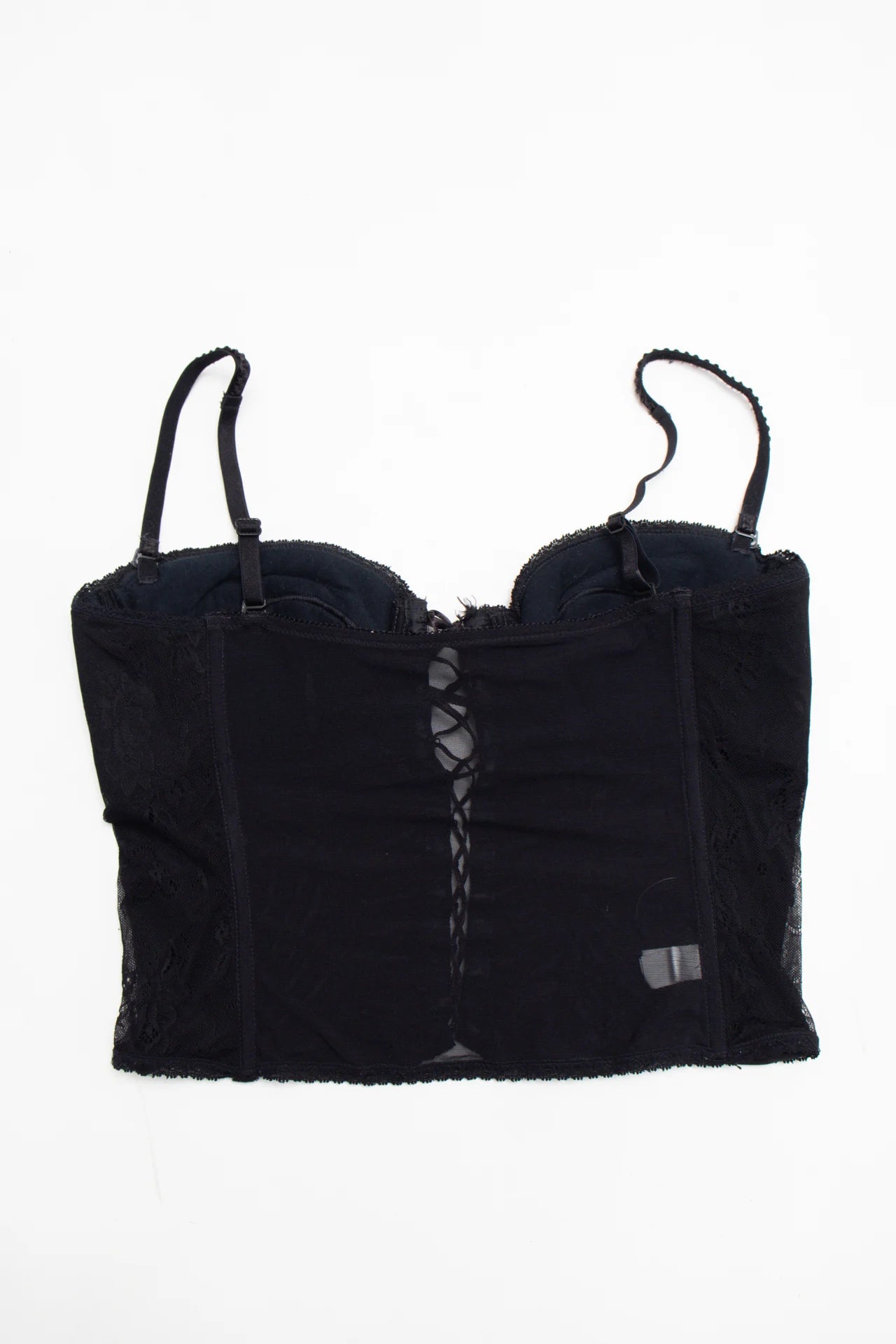 Cegil Bustier Top Black | c. 167 | Size 14 / 16B Bra