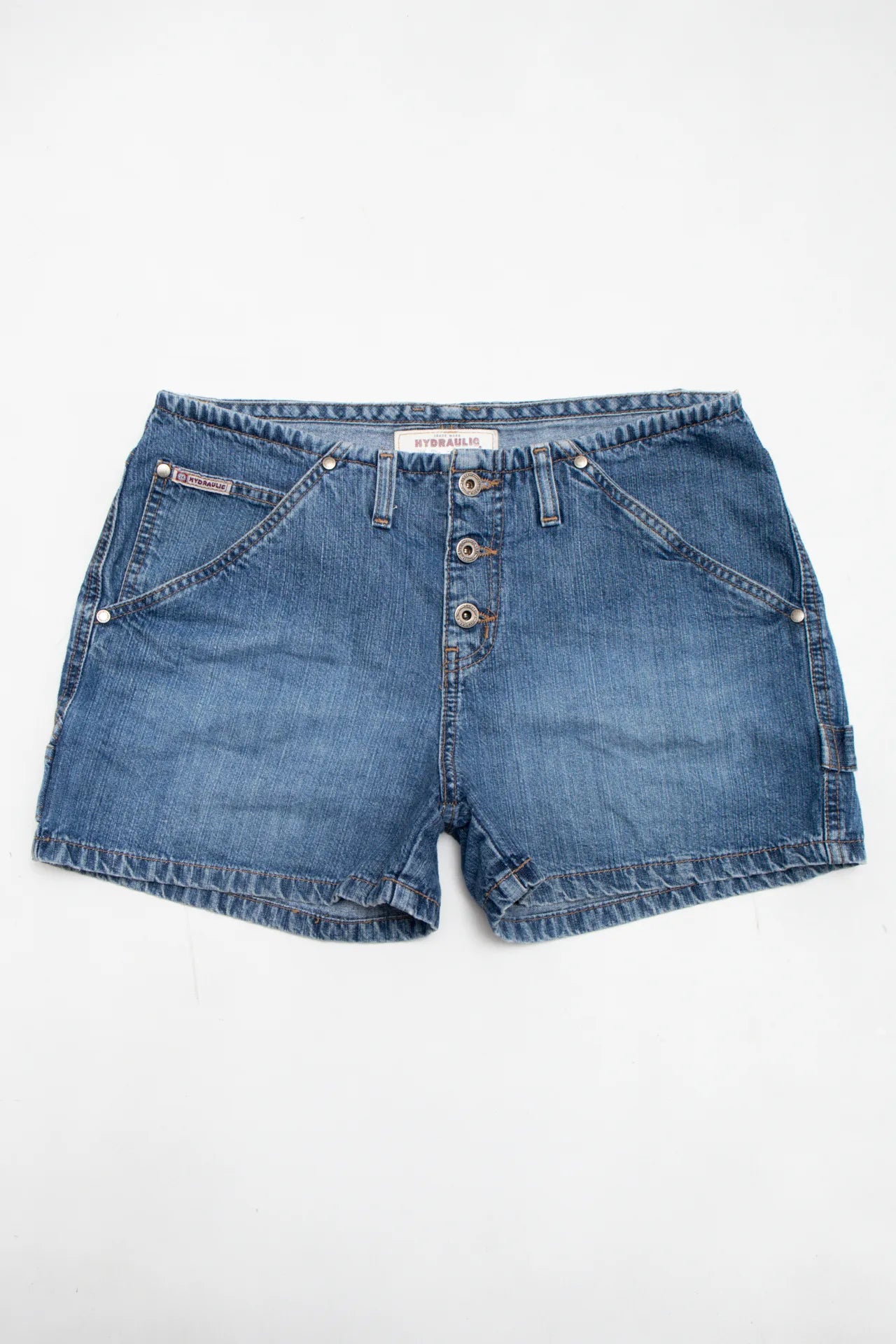 Hydraulic Denim Shorts Blue | c. 167 | Size 10/12