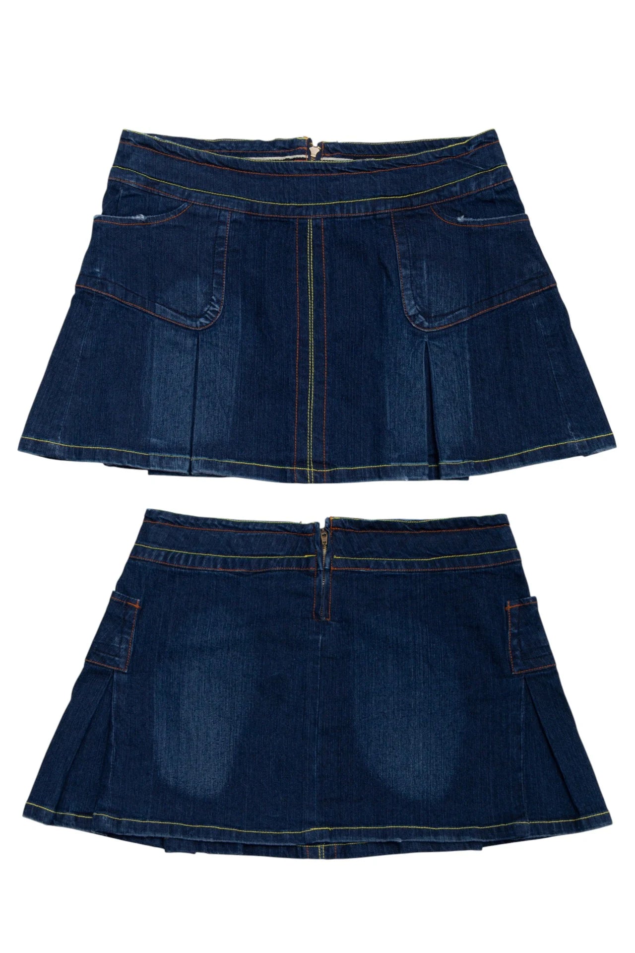 Mejico Mini Skirt Blue | c. 167 | Size 8