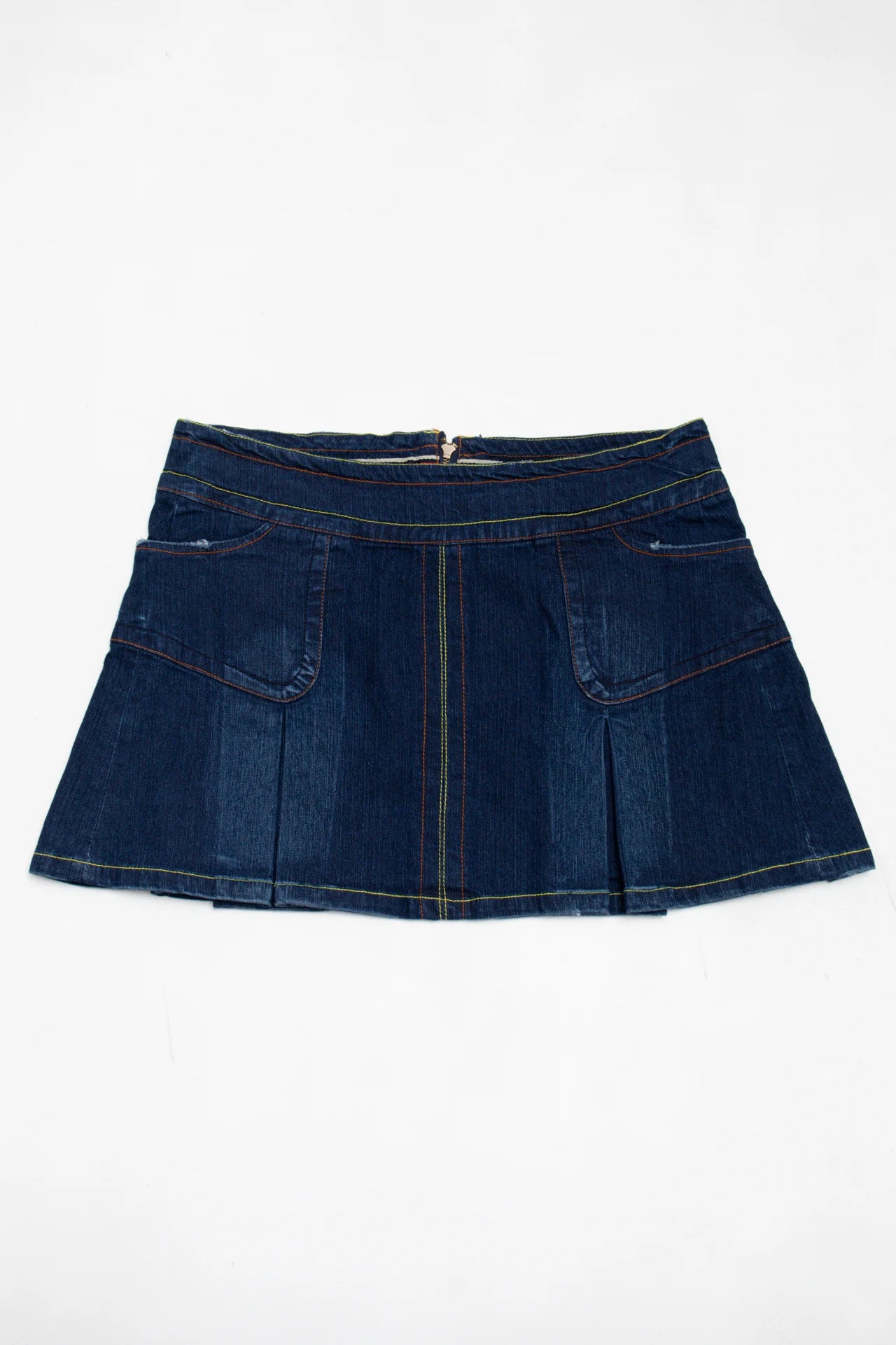 Mejico Mini Skirt Blue | c. 167 | Size 8
