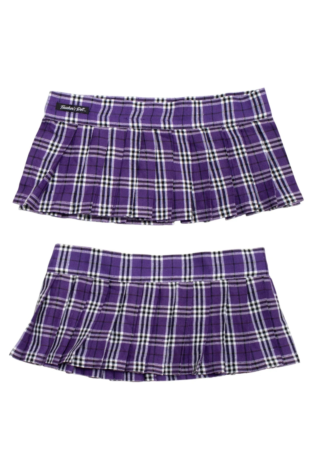 Teacher's Pet Mini Skirt Purple | c. 167 | Size 6