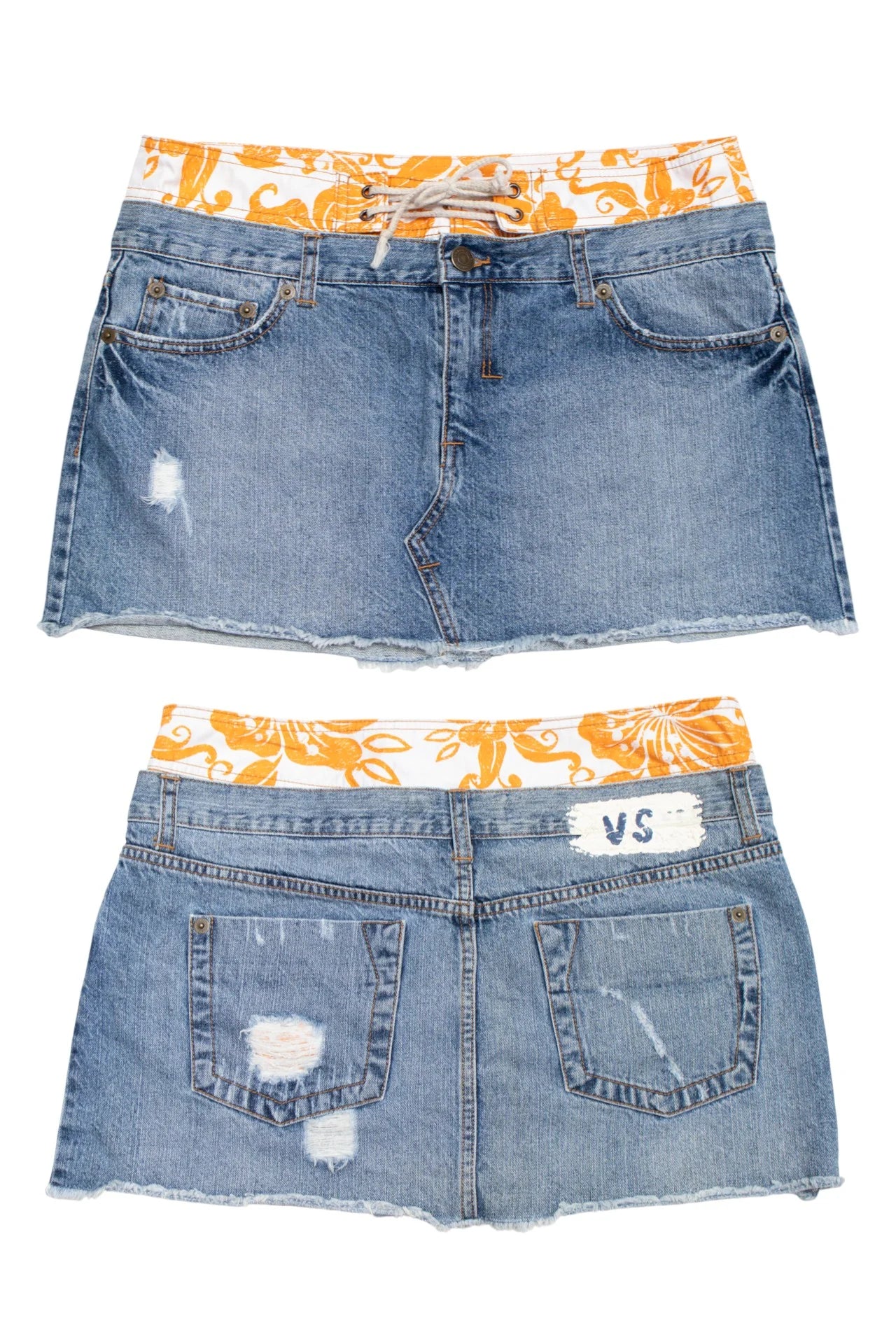 London Jean Denim Mini Skirt Blue | c. 167 | Size 12