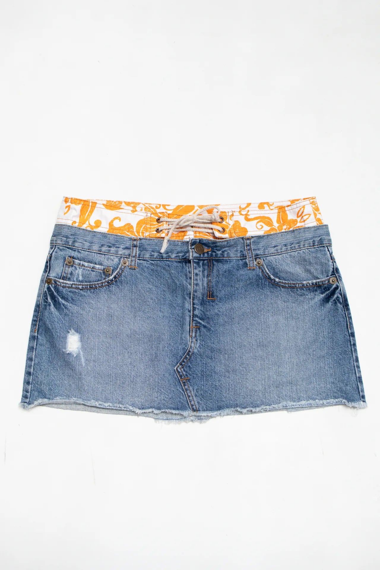 London Jean Denim Mini Skirt Blue | c. 167 | Size 12