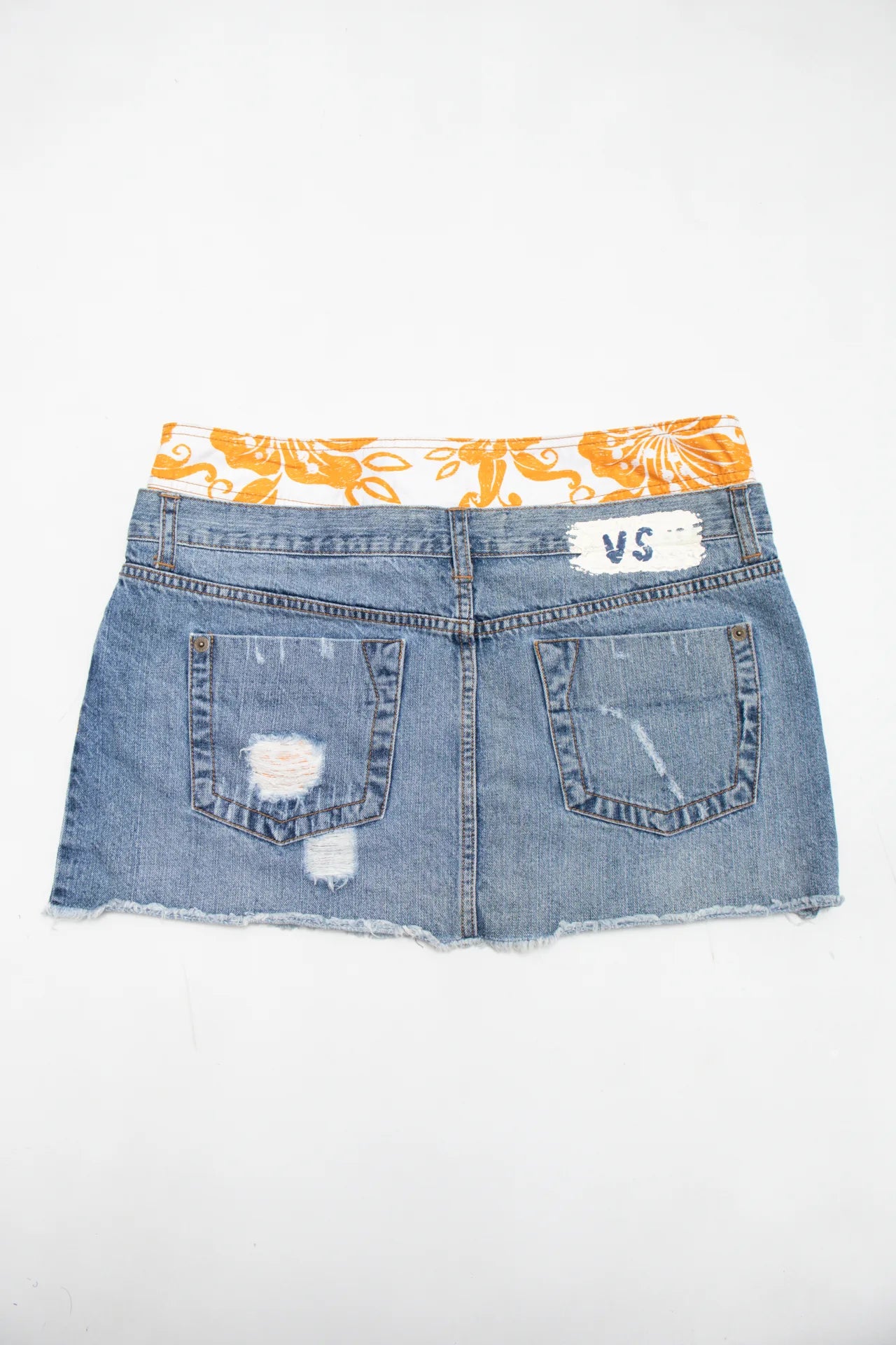 London Jean Denim Mini Skirt Blue | c. 167 | Size 12