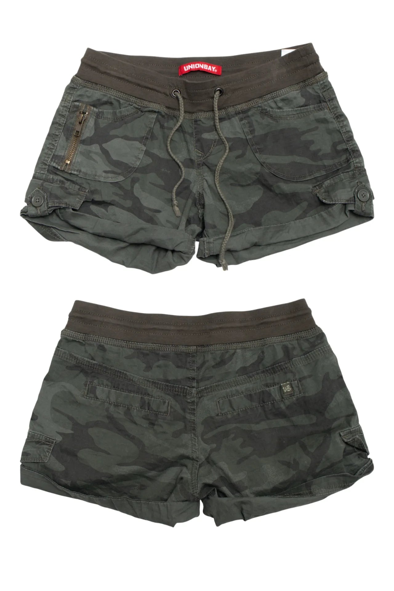 Unionbay Cargo Shorts Green | c. 167 | Size 6