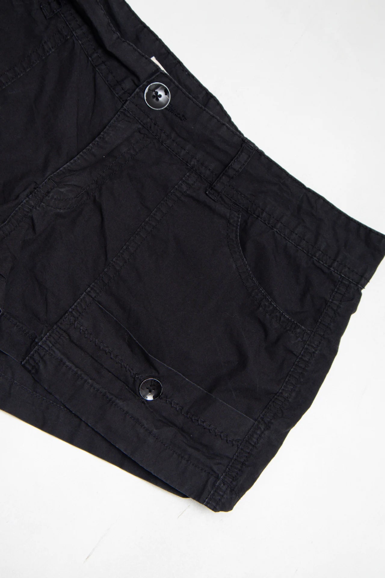 Op Cotton Shorts Black | c. 167 | Size 10/12