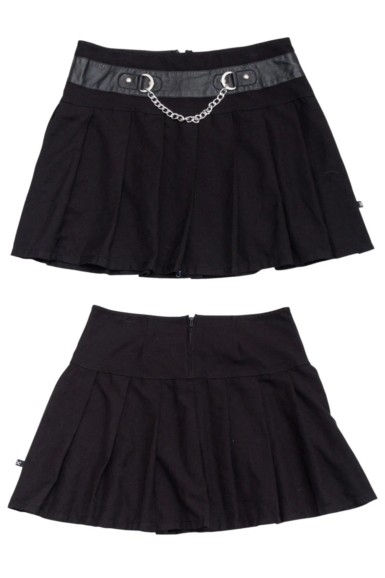 Royal Bones Mini Skirt Black | c. 167 | Size 12