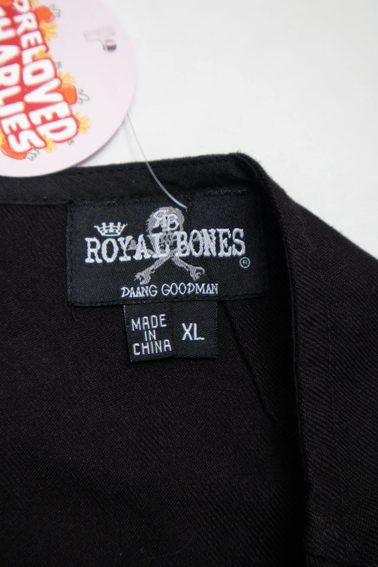 Royal Bones Mini Skirt Black | c. 167 | Size 12