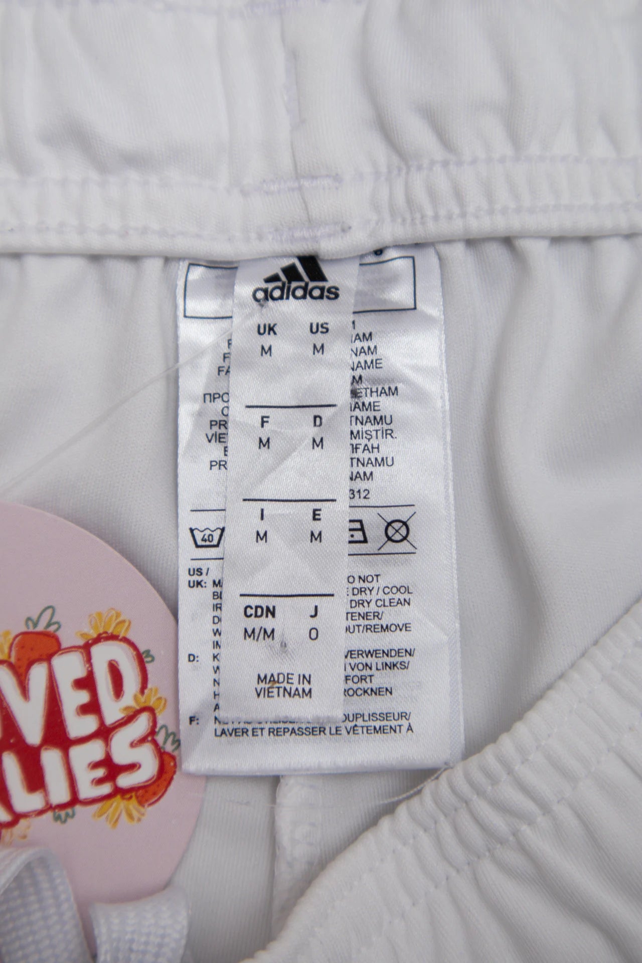 Adidas Athletic Shorts White | c. 167 | Size 8/10