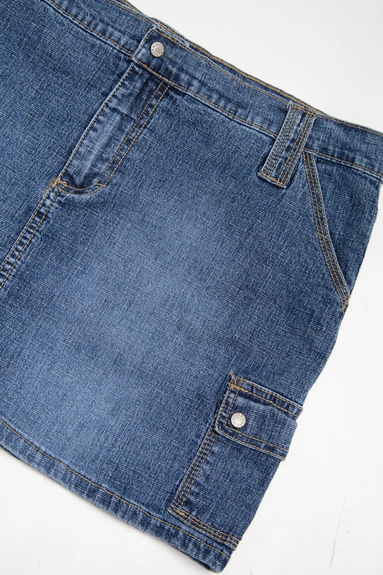 Lazzo Jeans Mini Skirt Blue | c. | Size 14
