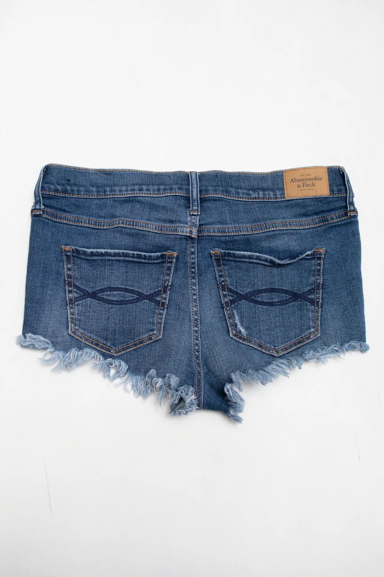 Abercrombie & Fitch Distressed Denim Shorts Blue | c. | Size 10