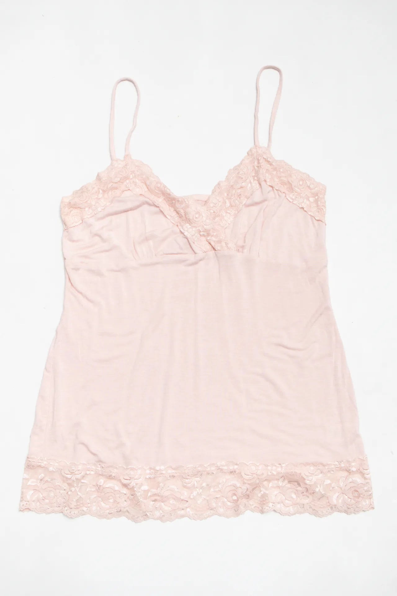 Studio Y Pink Lace Trim Camisole Pink | c. 167 | Size 12