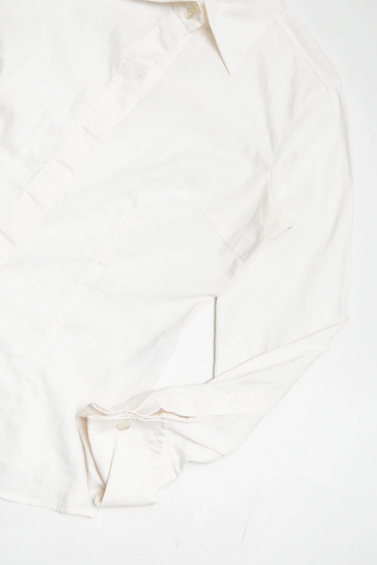 Talbots Pinstripe Blouse White | c. 167 | Size 8