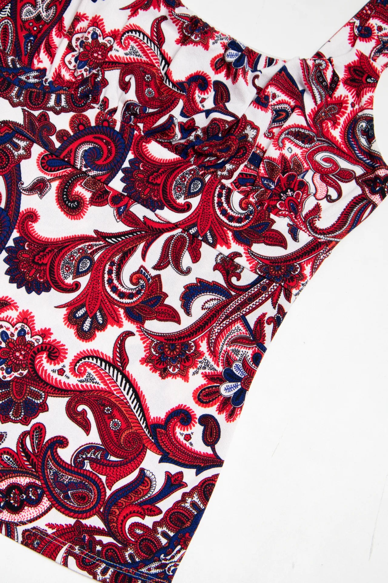 Ann Taylor Paisley Tank Top White | c. 167 | Size 8