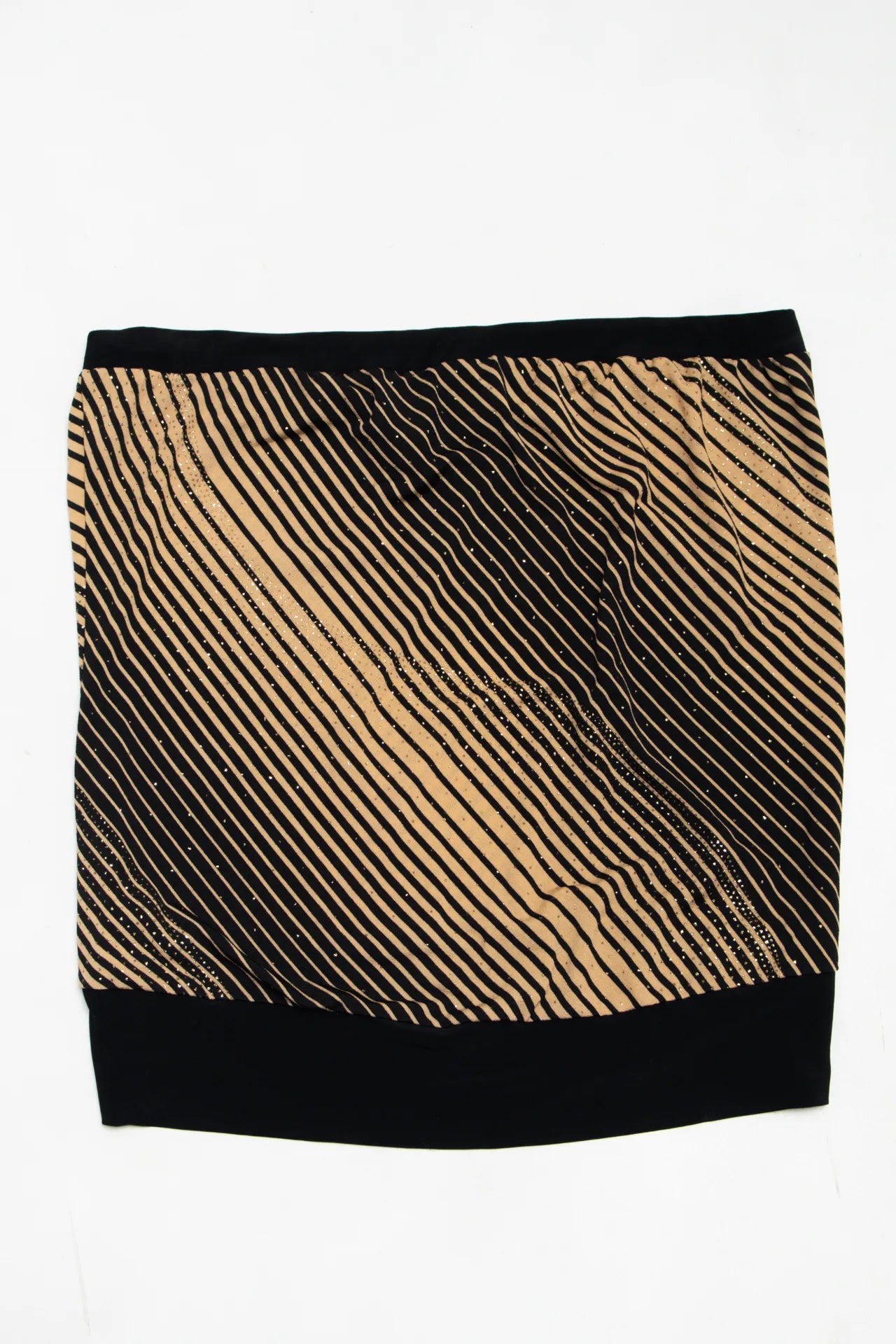 Lipstik strapless top glittery Brown | c. 167 | Size 10