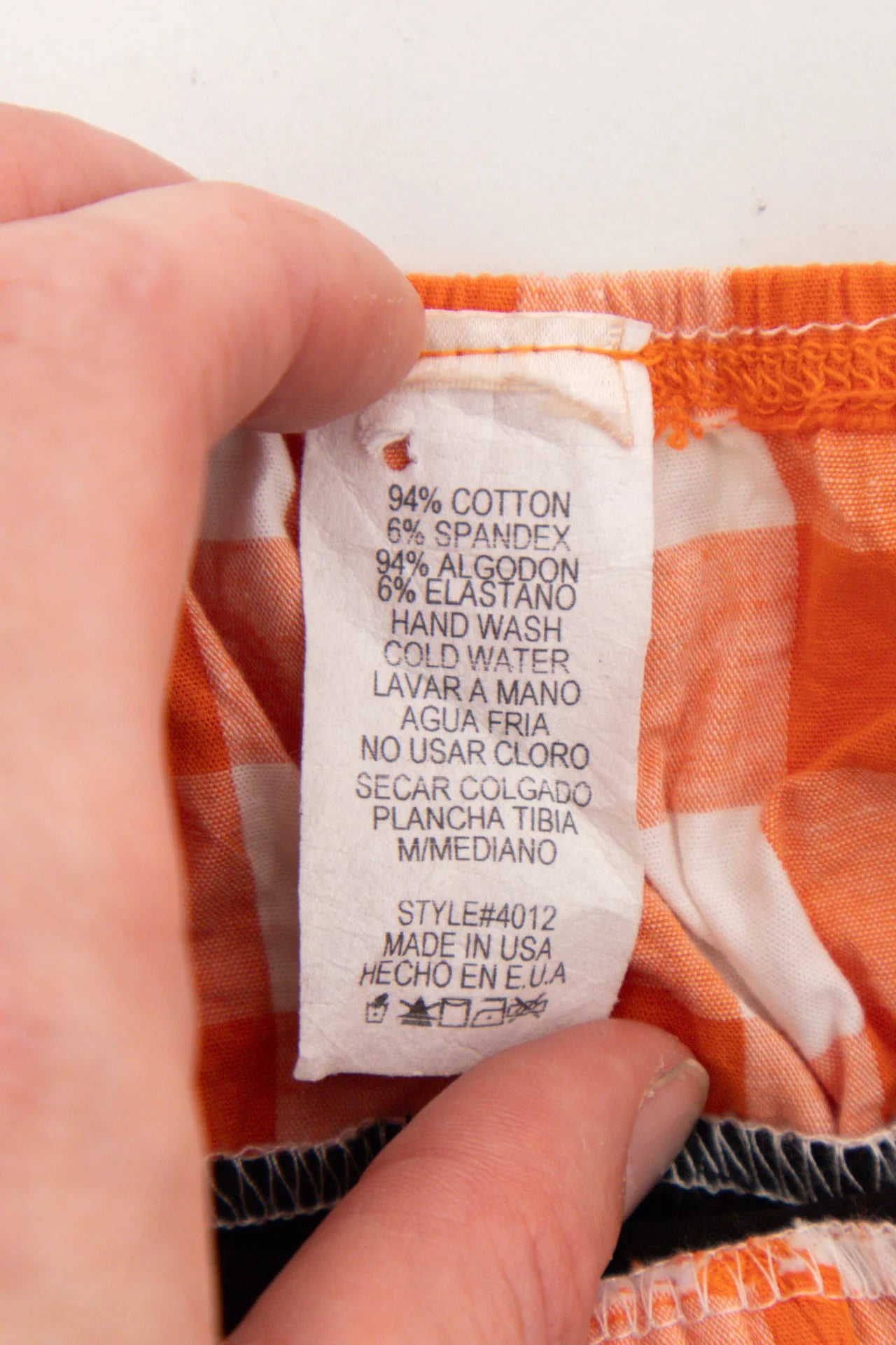 Y2K Halter Top Orange | c. 167 | Size 10