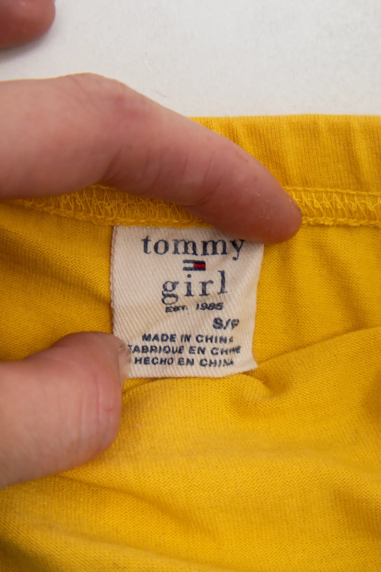 Tommy Girl Camisole Yellow | c. 167 | Size 8