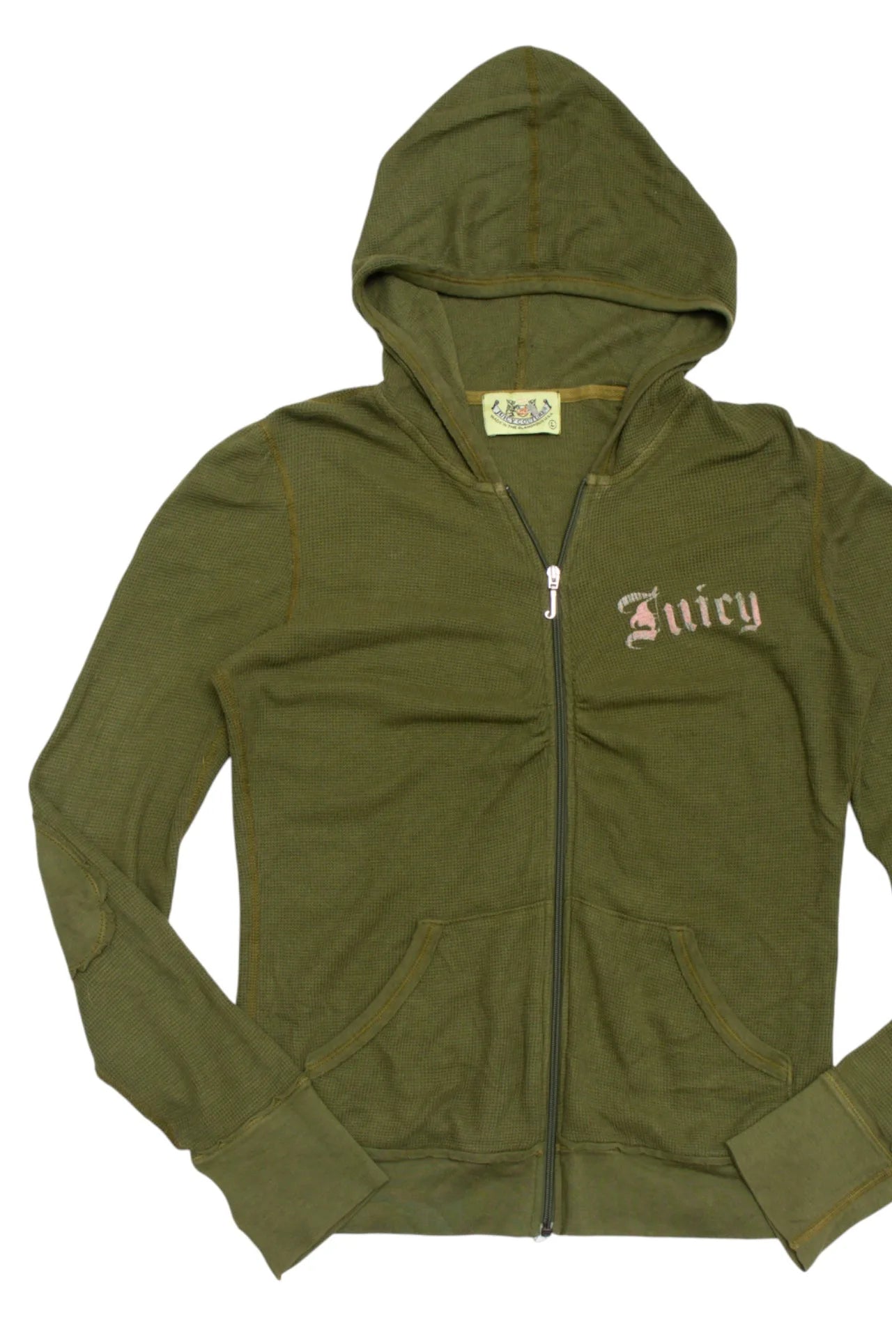 Juicy Couture Hoodie Green | c. 168 | Size 12/14