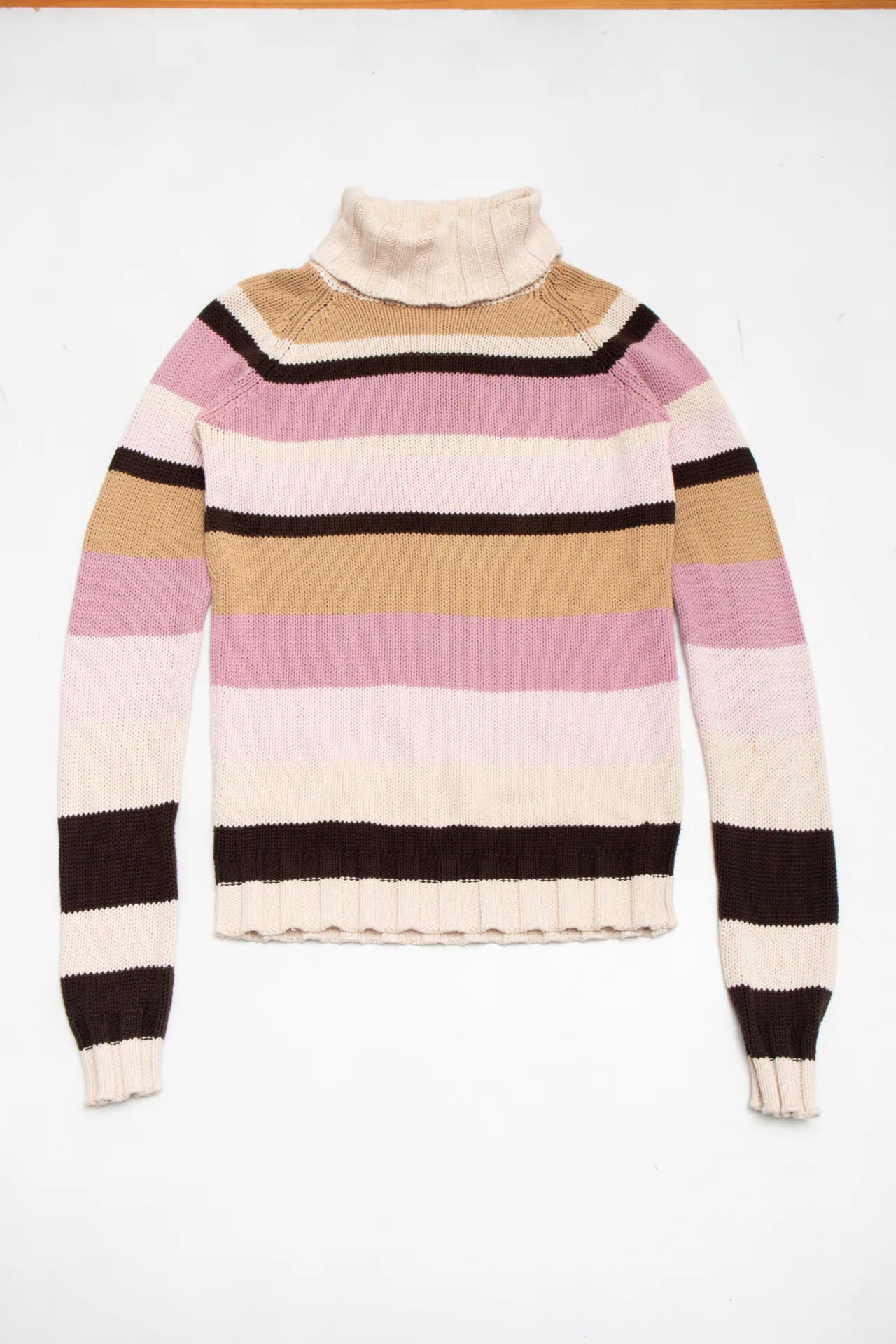 Sacoor Sport & Co. Turtleneck Sweater Beige | c. 168 | Size 12