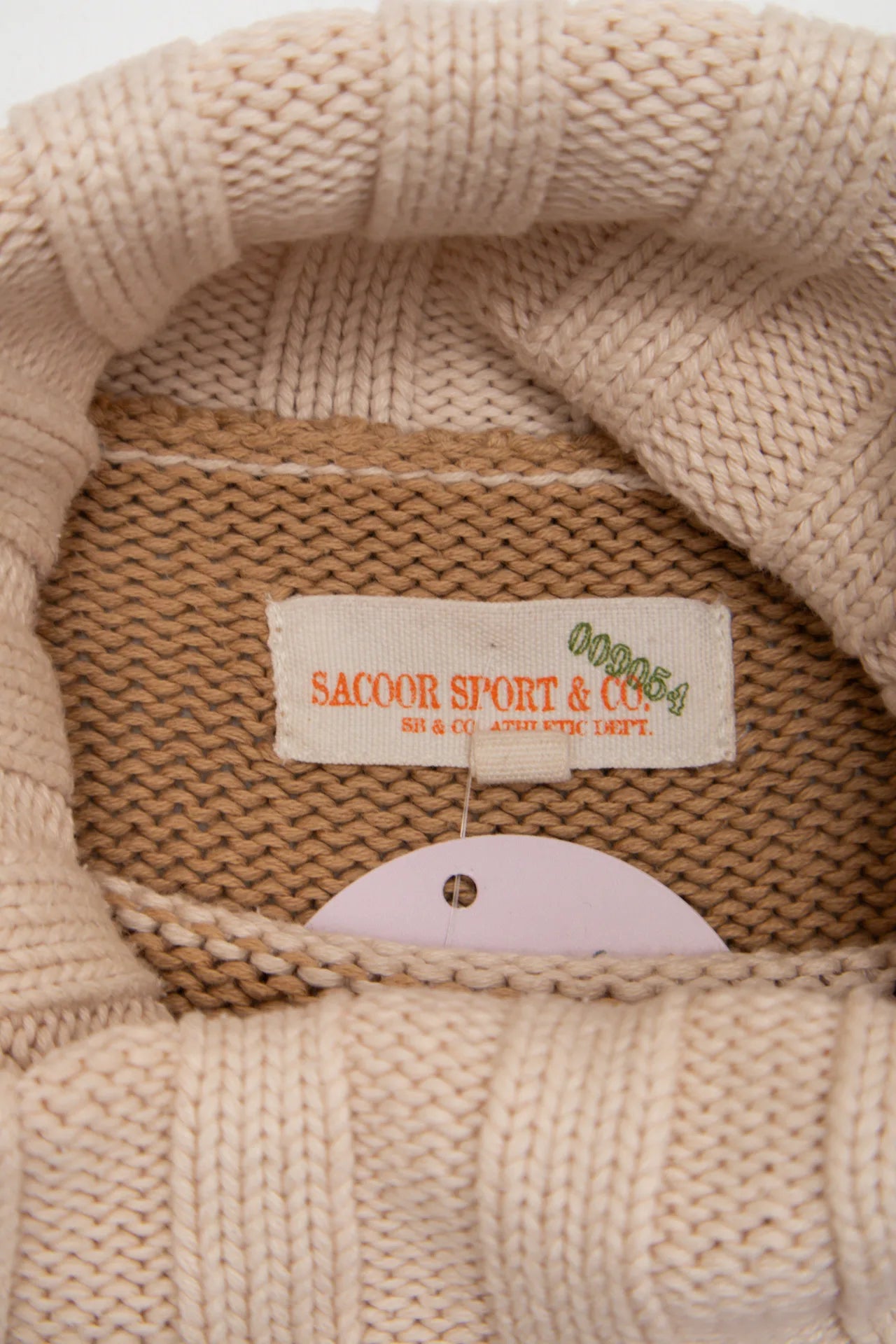 Sacoor Sport & Co. Turtleneck Sweater Beige | c. 168 | Size 12