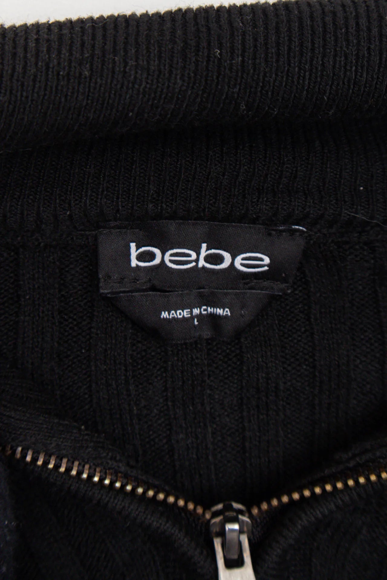 Bebe Sweater Black | c. 168 | Size 12