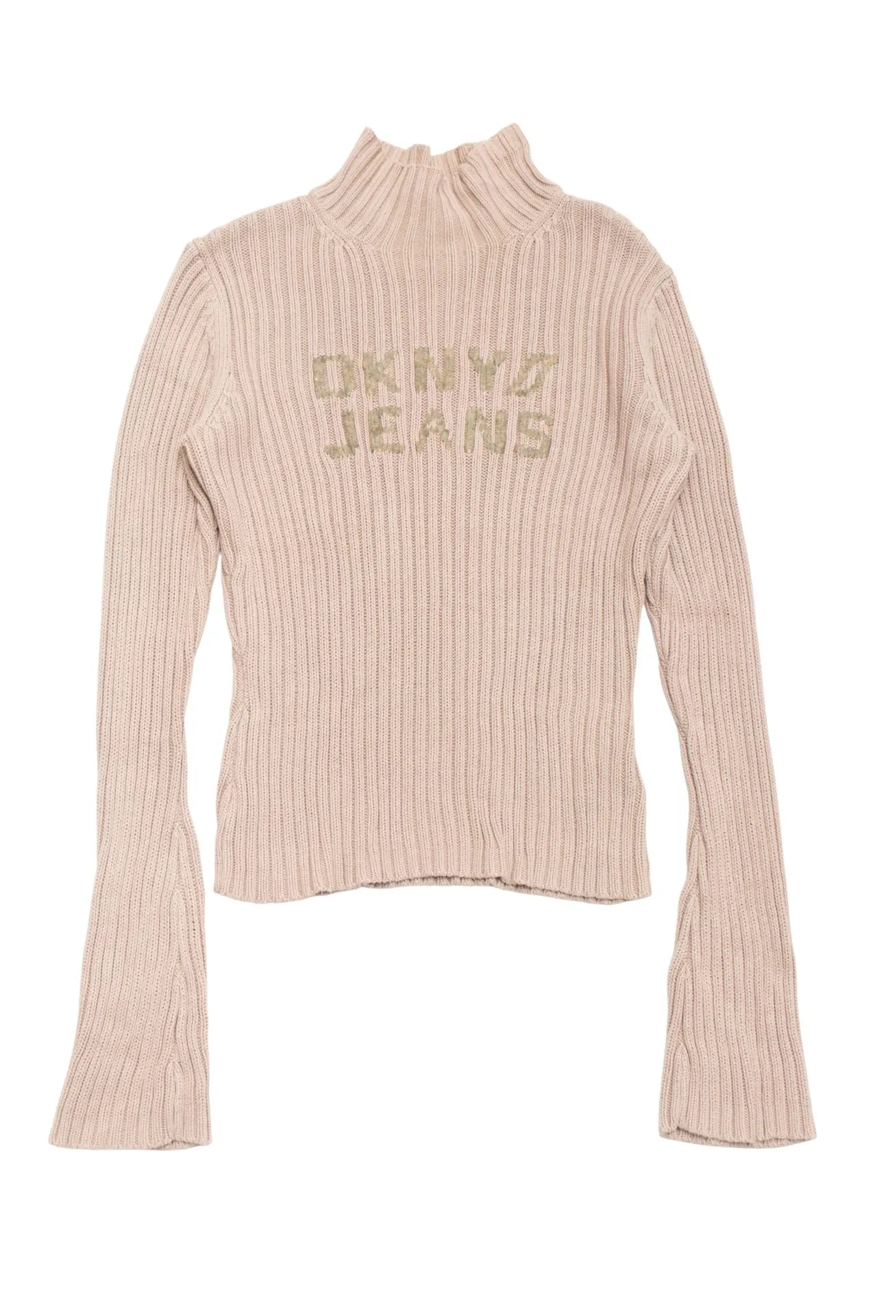 Dkny Jeans Sweater Beige | c. 168 | Size 8