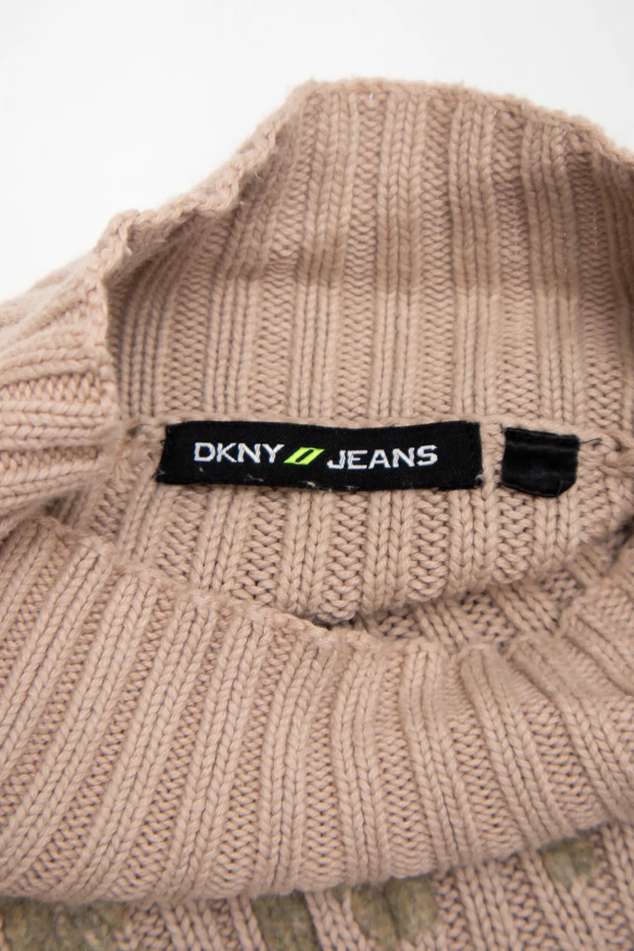 Dkny Jeans Sweater Beige | c. 168 | Size 8