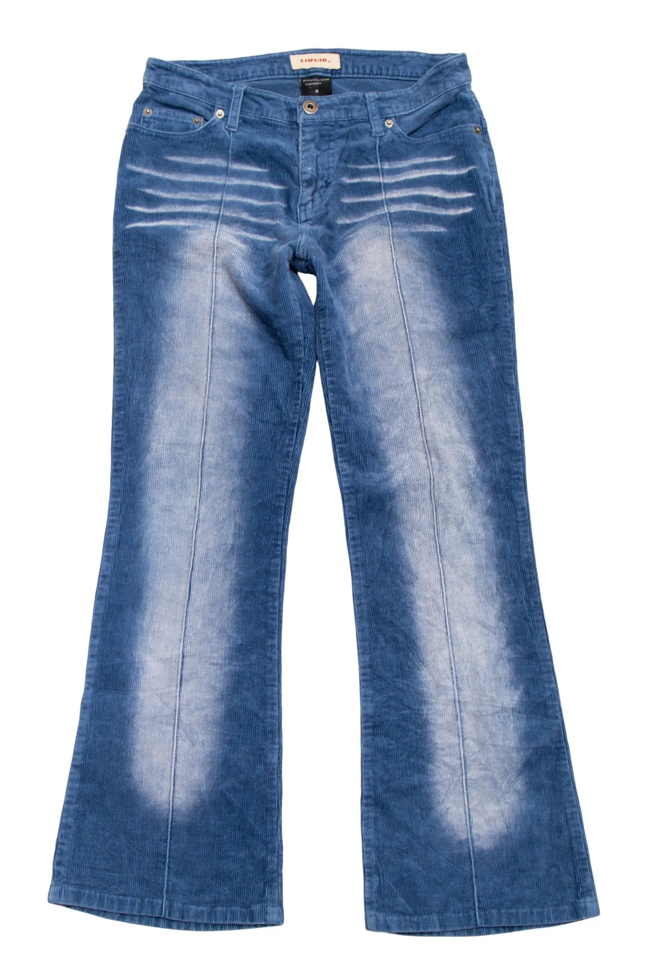 Liquid X Flare Pants Blue | c. 168 | Size 6