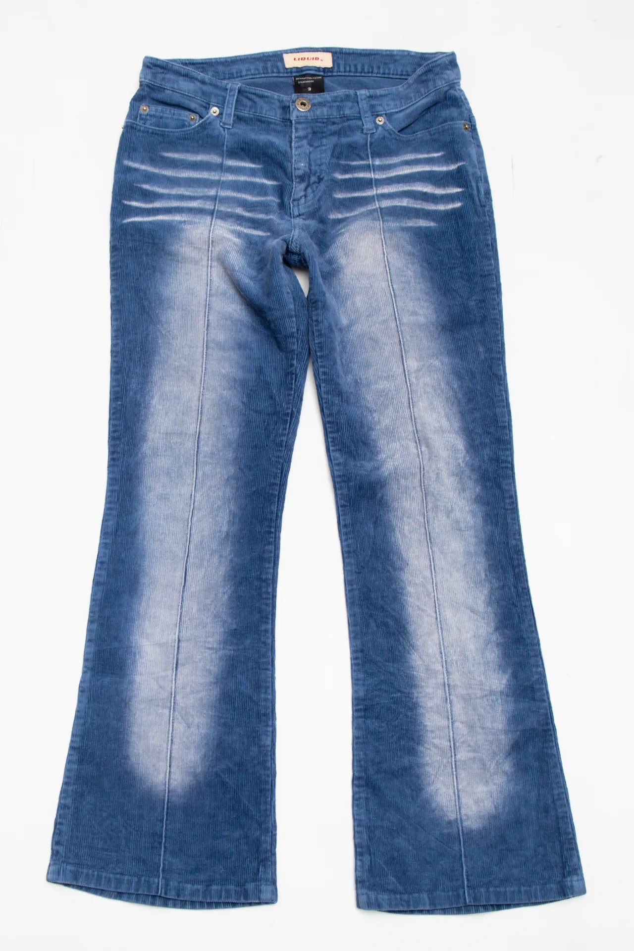 Liquid X Flare Pants Blue | c. 168 | Size 6