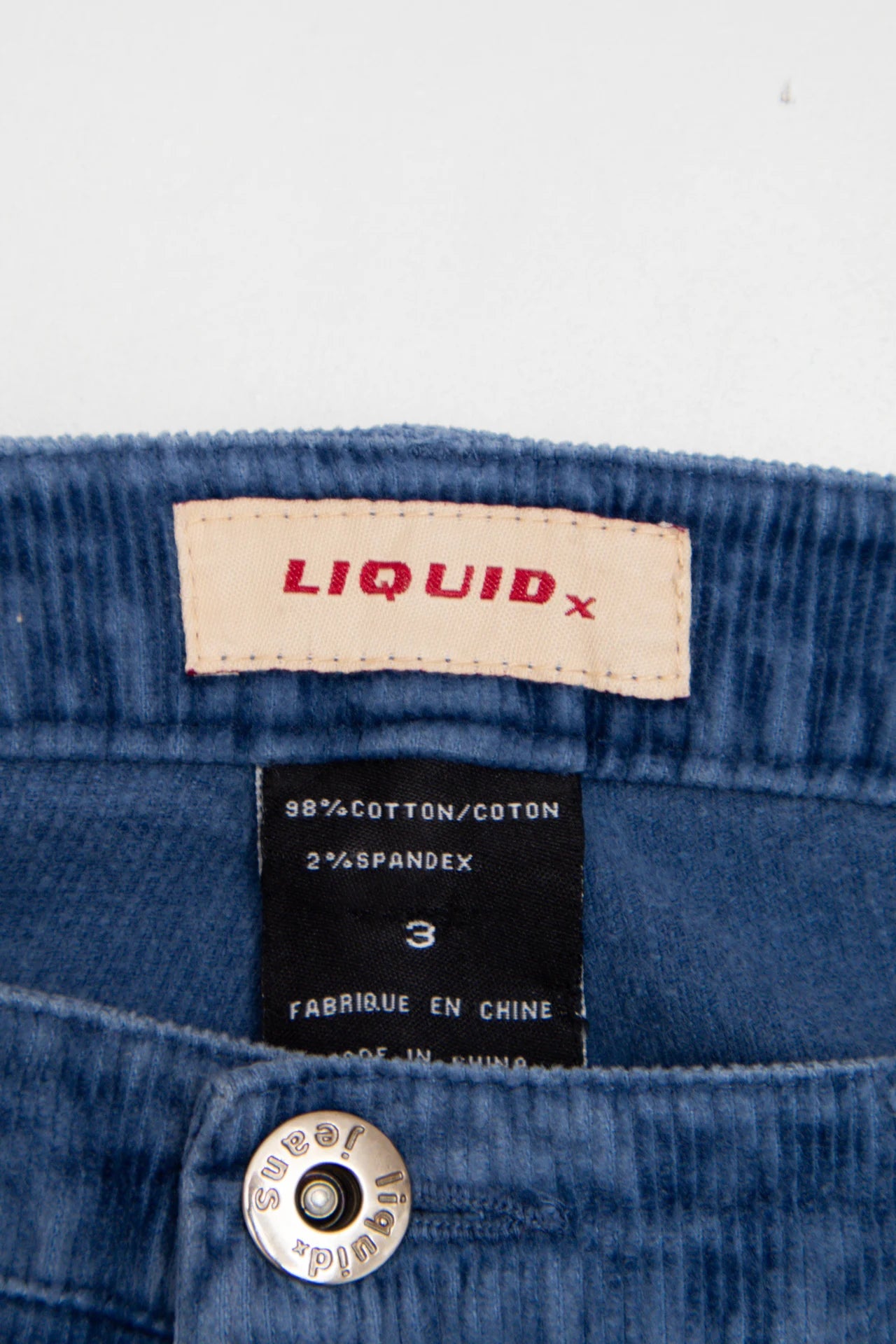Liquid X Flare Pants Blue | c. 168 | Size 6