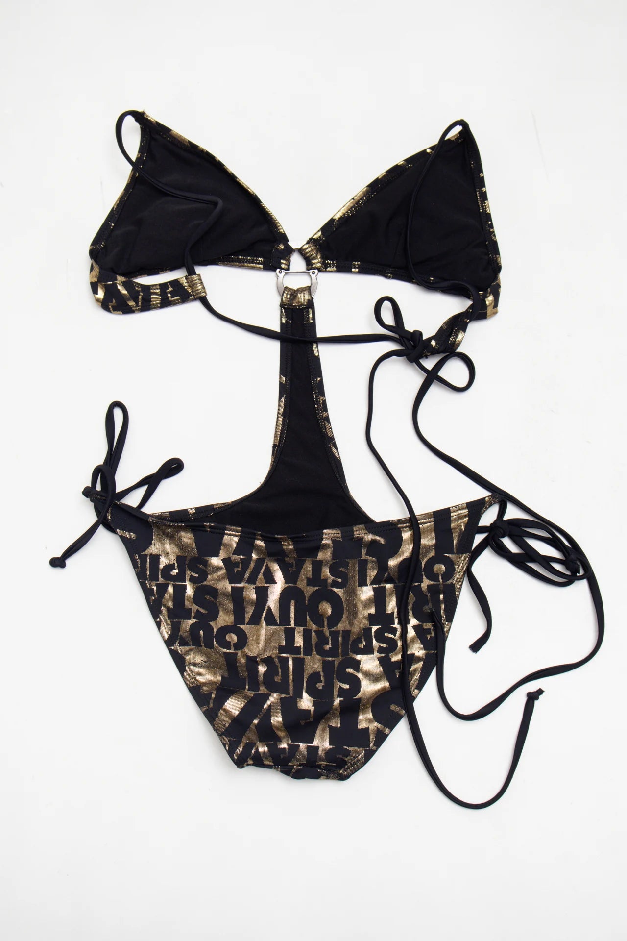 Donna Monokini Swimsuit Gold | c. 168 | Size 8