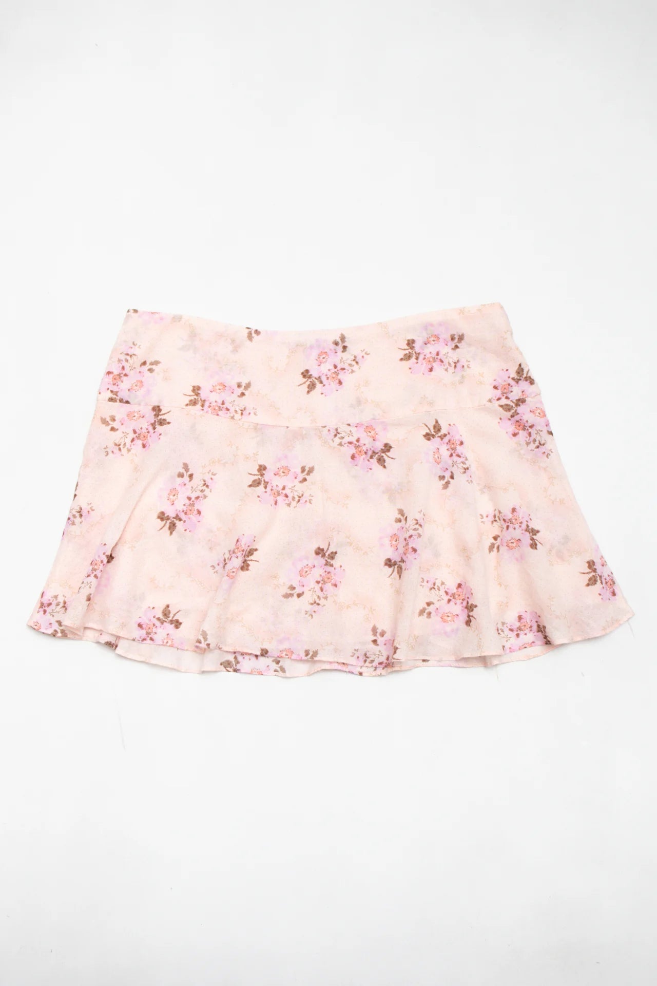 Espresso Mini Skirt Beige | c. 168 | Size 12