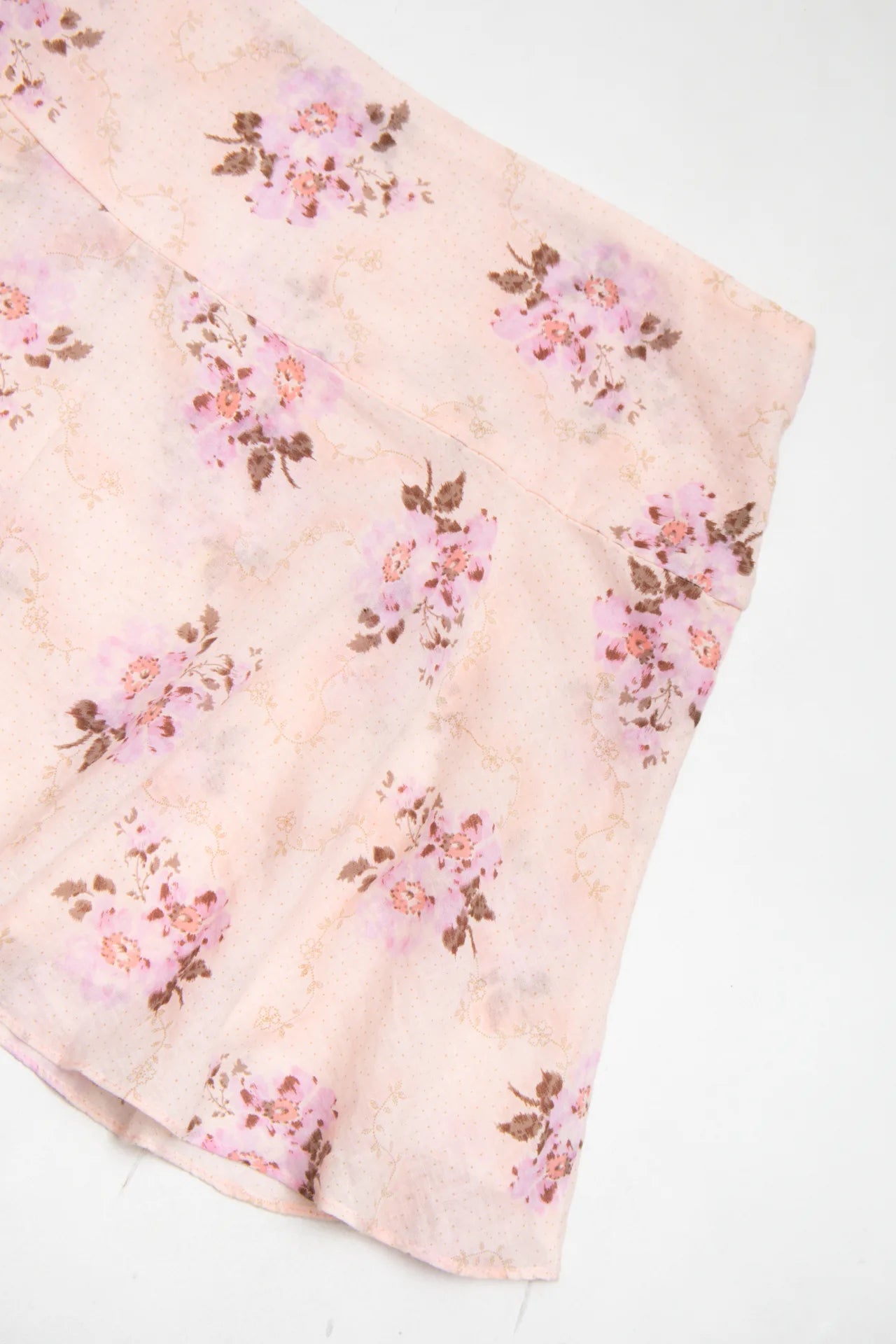 Espresso Mini Skirt Beige | c. 168 | Size 12